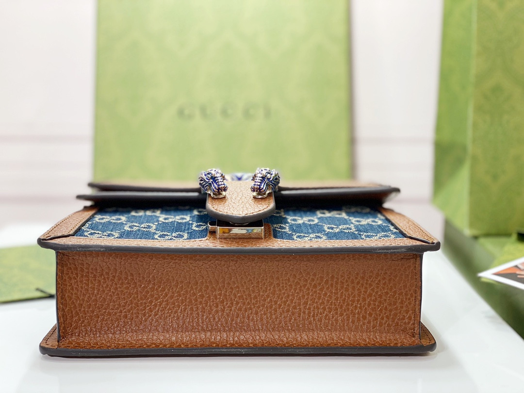 Gvc*1 DIONYSUS GG Svp*me MINI BAG 8"Wx5"Hx2.3"D