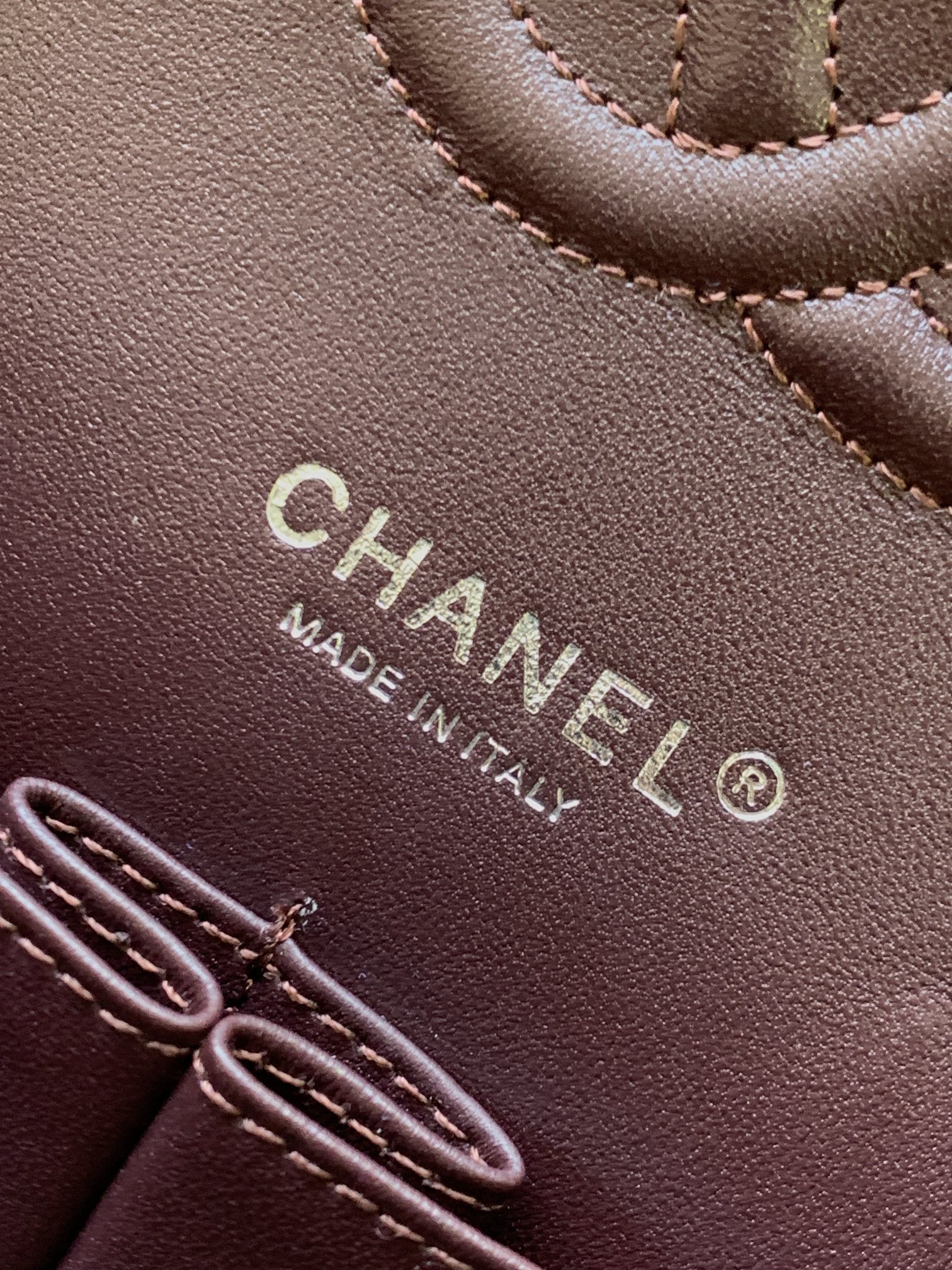 Ch**el CLASSIC HANDBAG GRAINED SHINY CALFSKIN & SILVER-TONE METAL BLACK 6 × 9.9 × 2.5 in