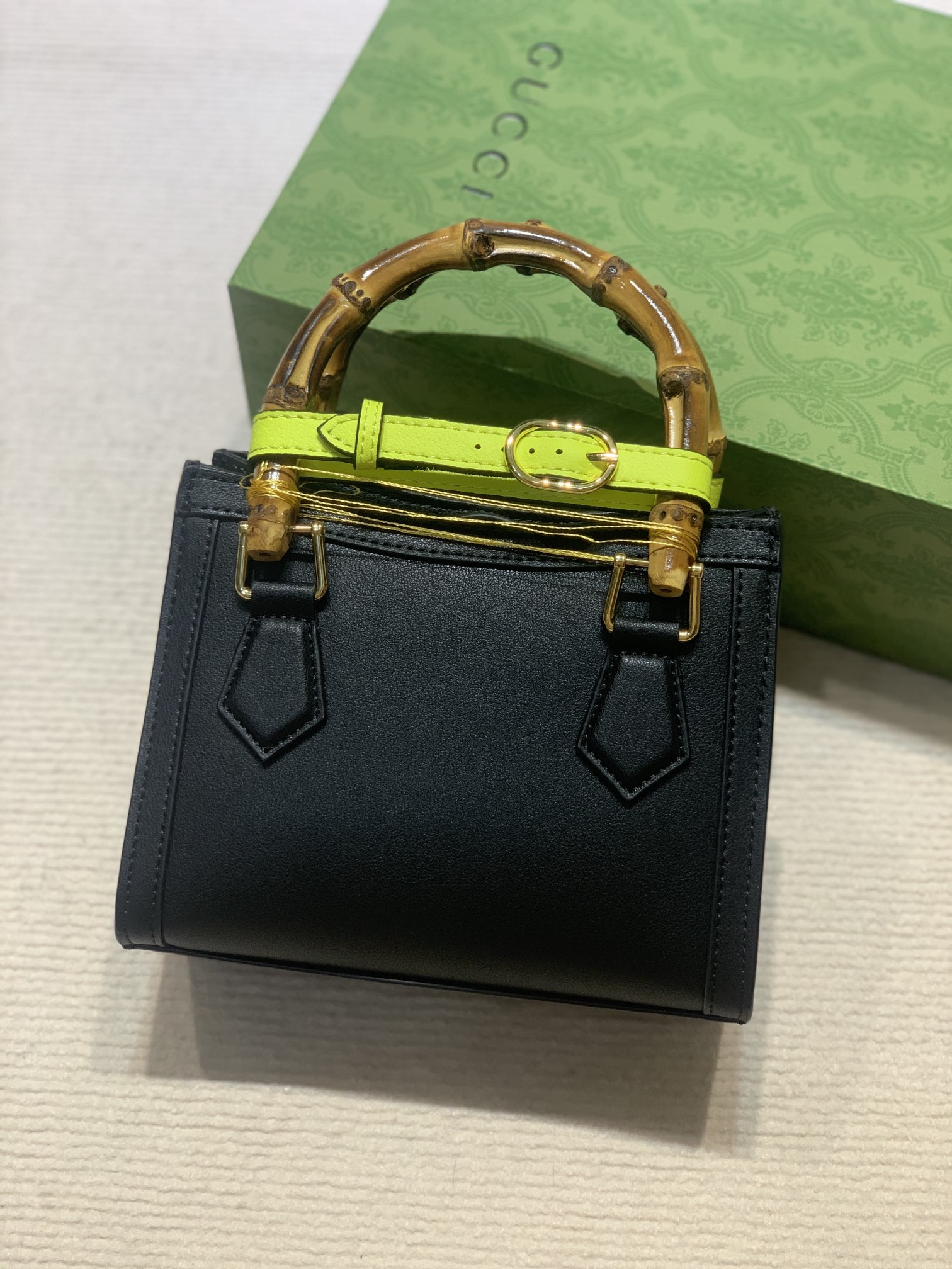 Gvc*1 DIANA MINI TOTE BAG Navy 20W x 16H x 10D CM