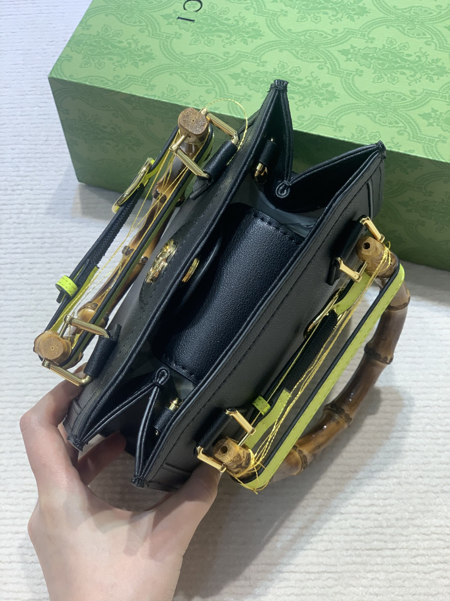 Gvc*1 DIANA MINI TOTE BAG Navy 20W x 16H x 10D CM