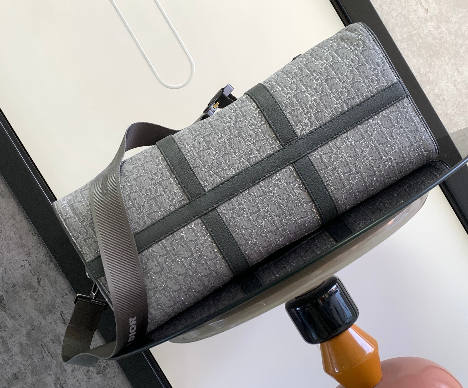 D10r Lingot Bag Gray 50 x 25 x 21.5 cm