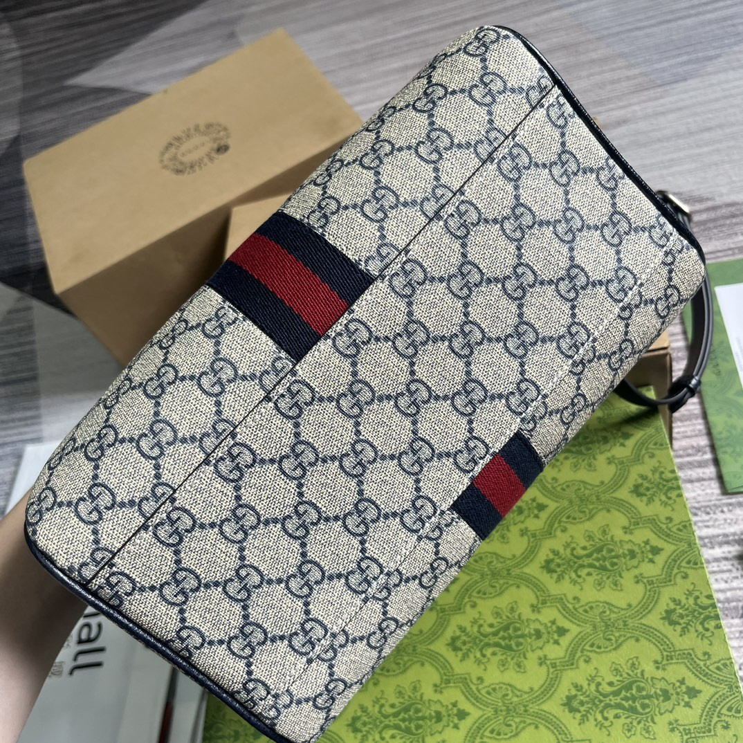 Gvc*1 OPHIDIA GG MINI TOP HANDLE BAG 8.4"W x 5.5"H x 4.5"D