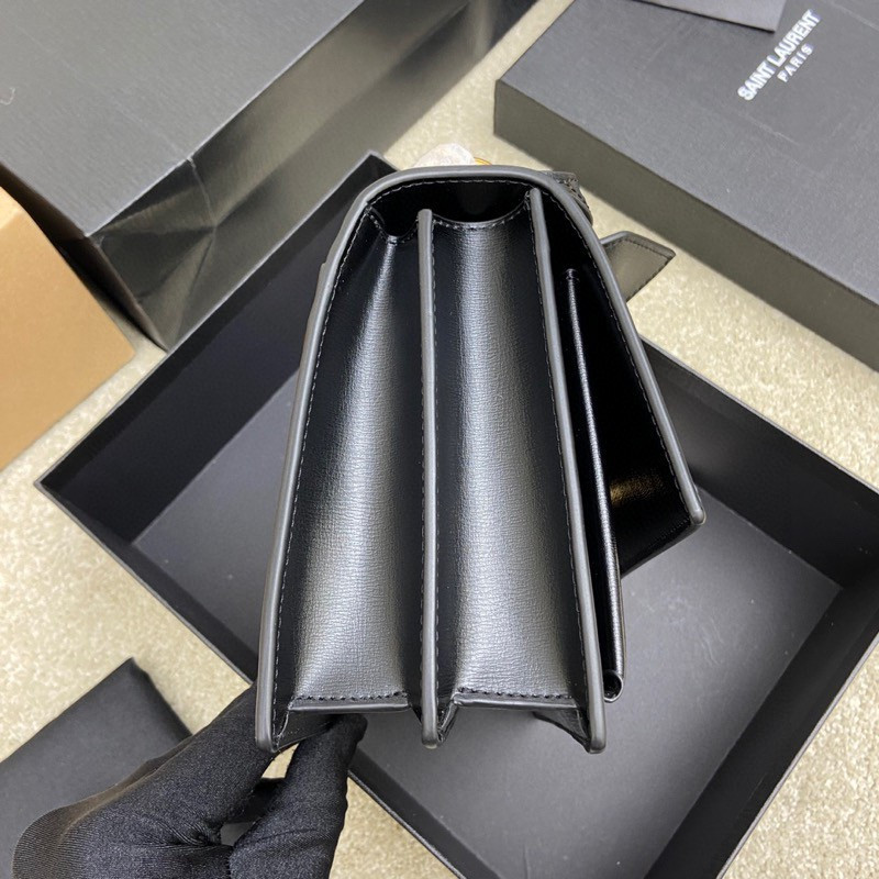 Y51 SUNSET MEDIUM IN COATED-BARK LEATHER 8 X 6.2 X 2.5 INCHES