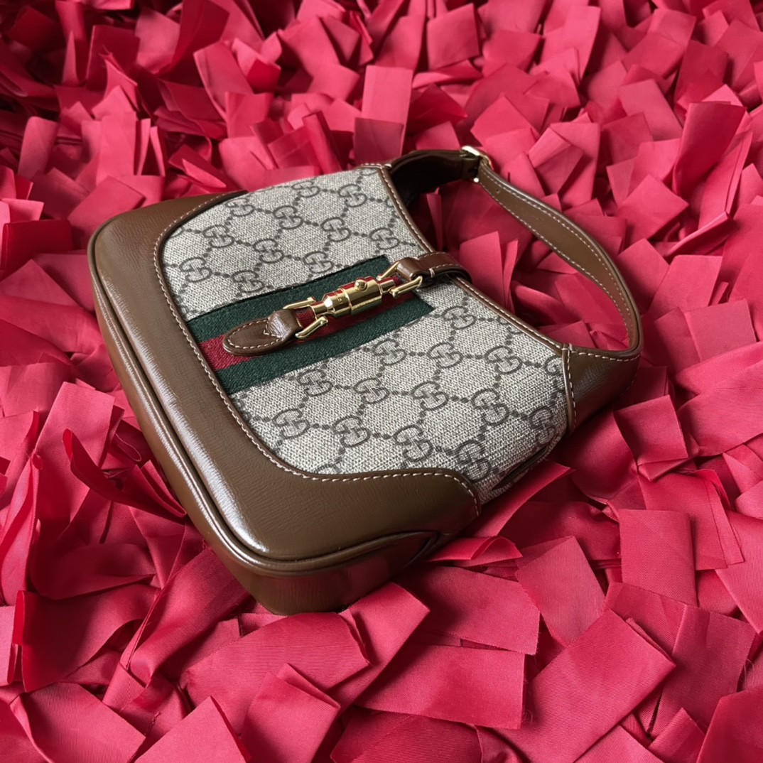 Gvc*1 JACKIE 1961 MINI SHOULDER BAG 7.5"W x 5.1"H x 1.2"D