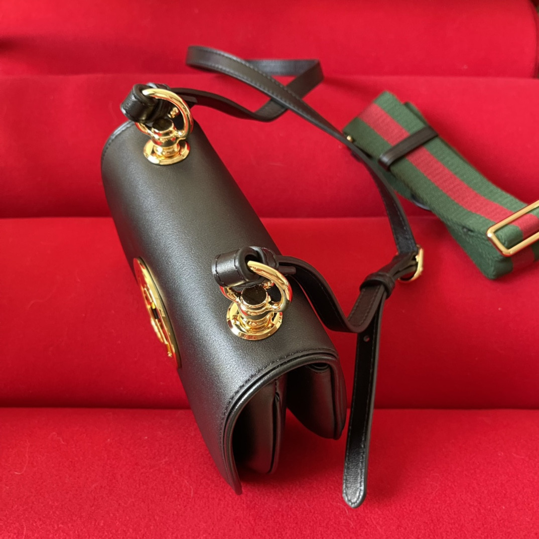 Gvc*1 BLONDIE MINI BAG BROWN 8.7"W x 5.1"H x 2.2"D