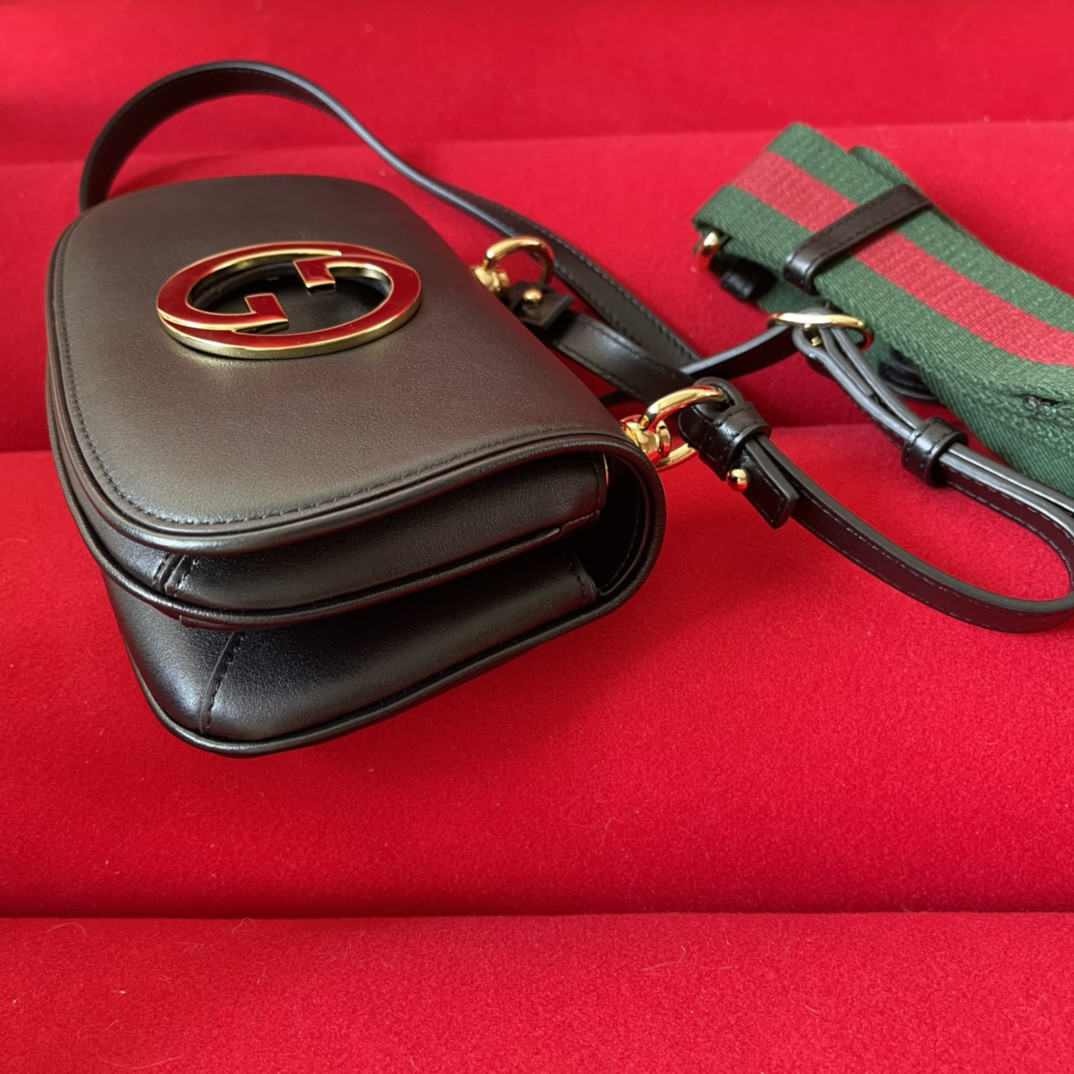 Gvc*1 BLONDIE MINI BAG BROWN 8.7"W x 5.1"H x 2.2"D