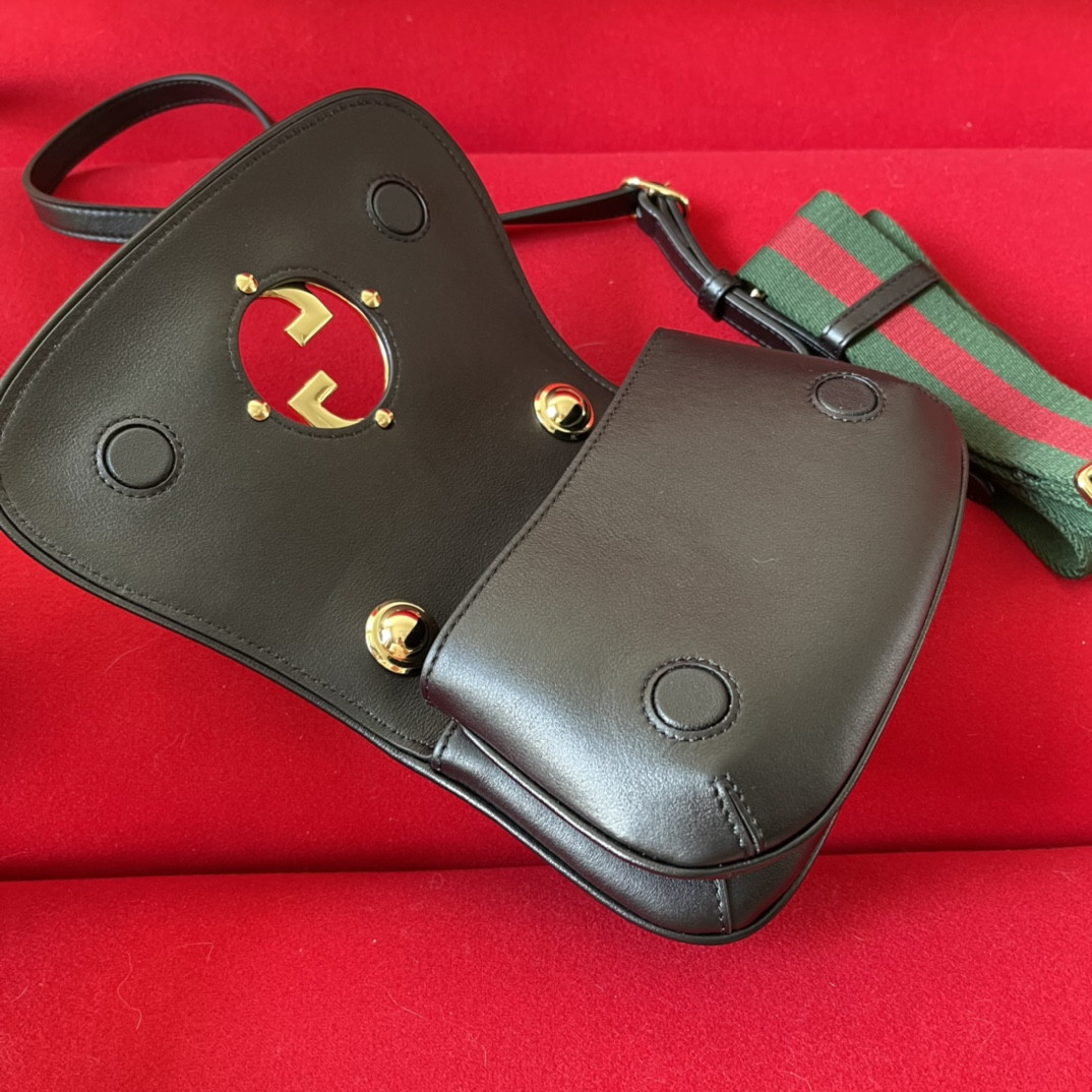 Gvc*1 BLONDIE MINI BAG BROWN 8.7"W x 5.1"H x 2.2"D