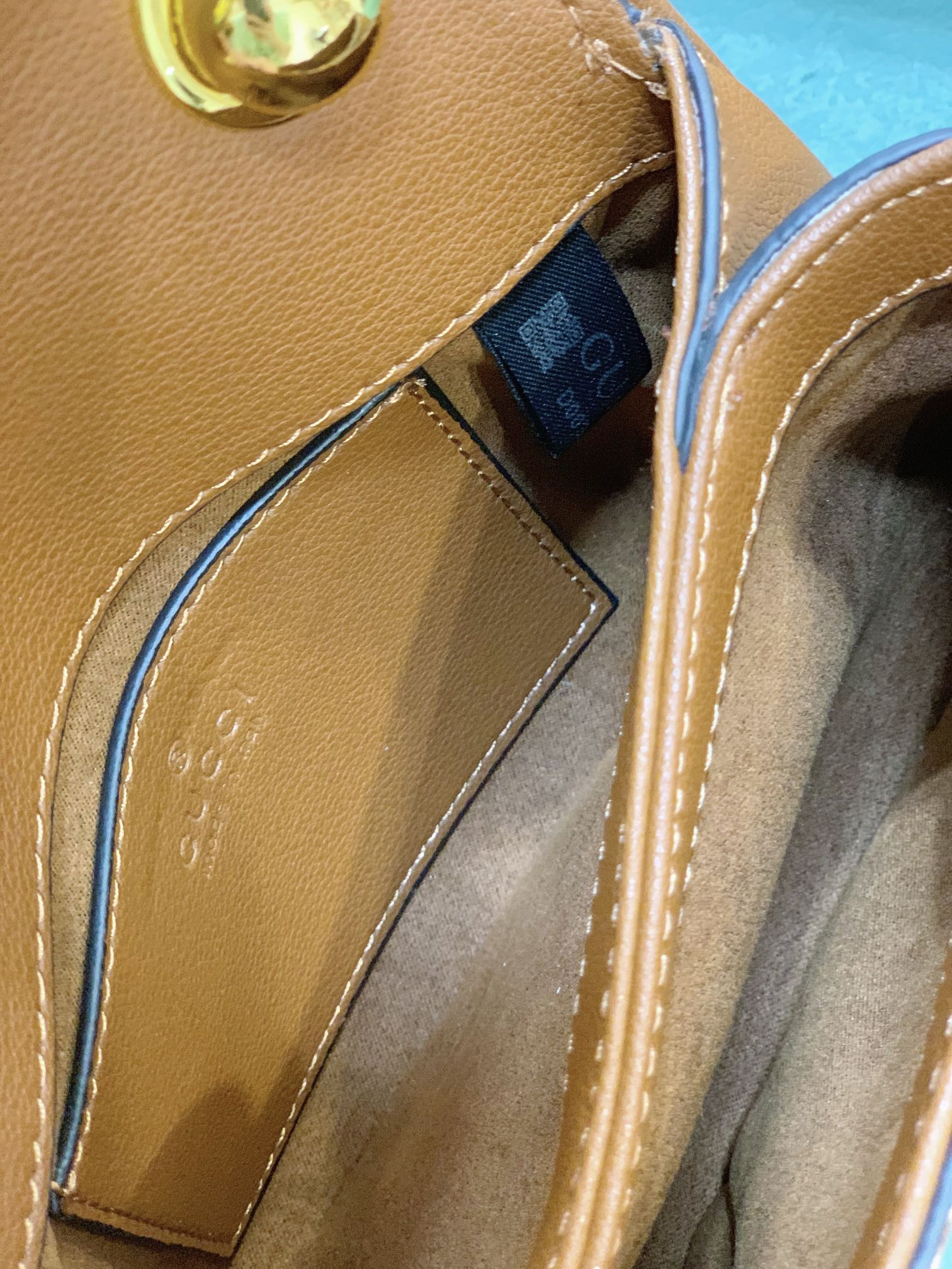 Gvc*1 BLONDIE MINI BAG COFFEE 8.7"W x 5.1"H x 2.2"D