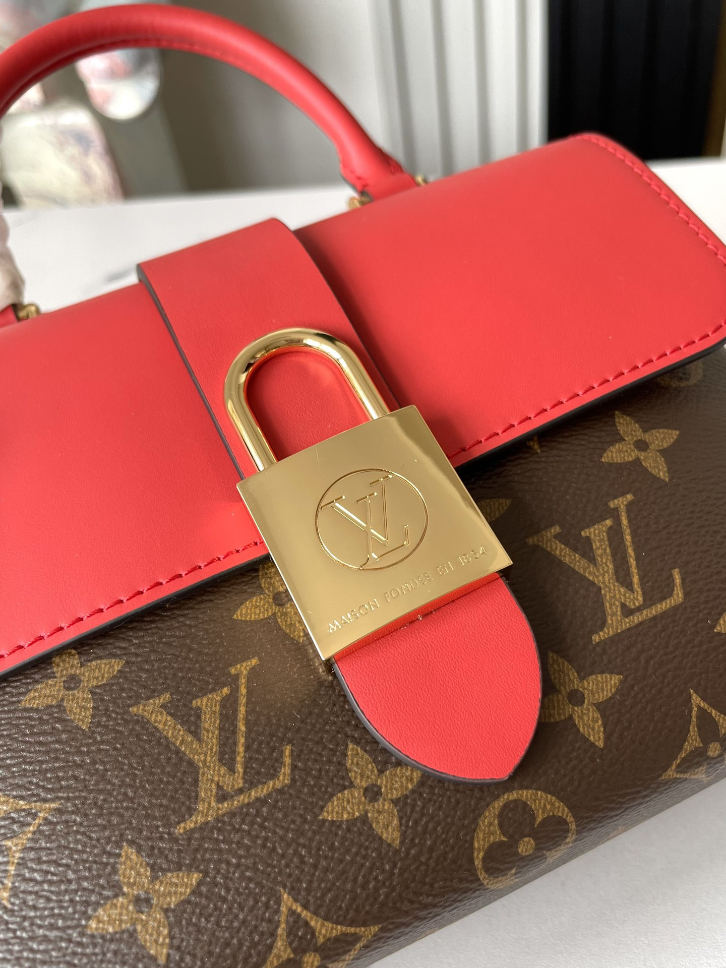 LV Locky BB M44322 7.9 x 6.3 x 3 inches