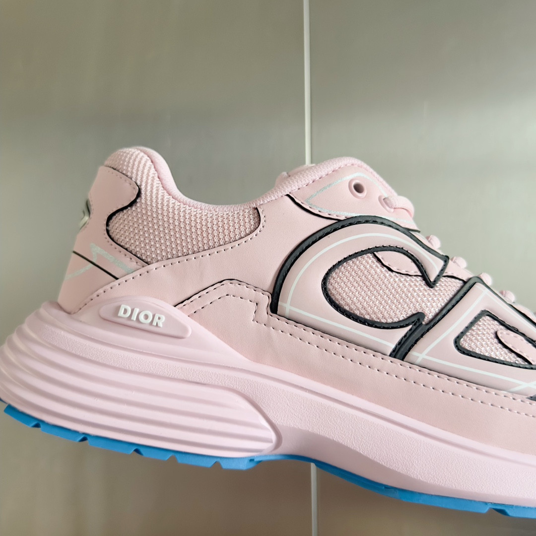 UA D10r B30 Sneaker Pale Pink Mesh and Technical Fabric