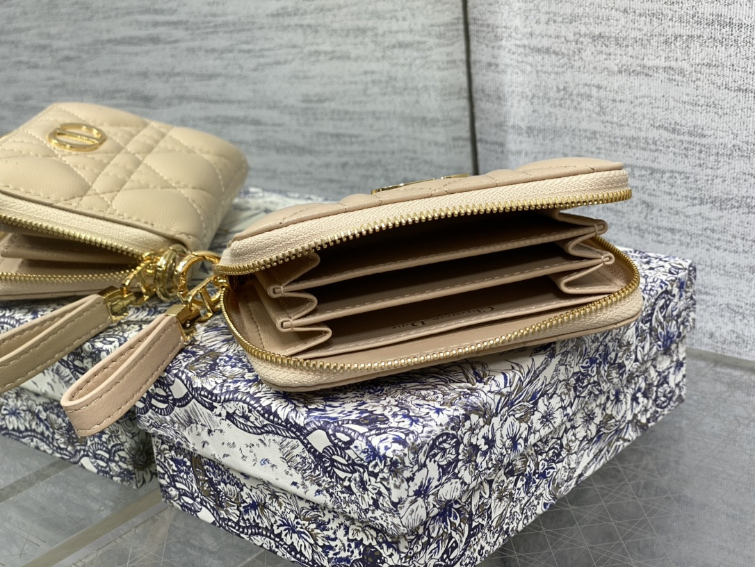 Lady D10r Voyageur Small Coin Purse CARD HOLDER