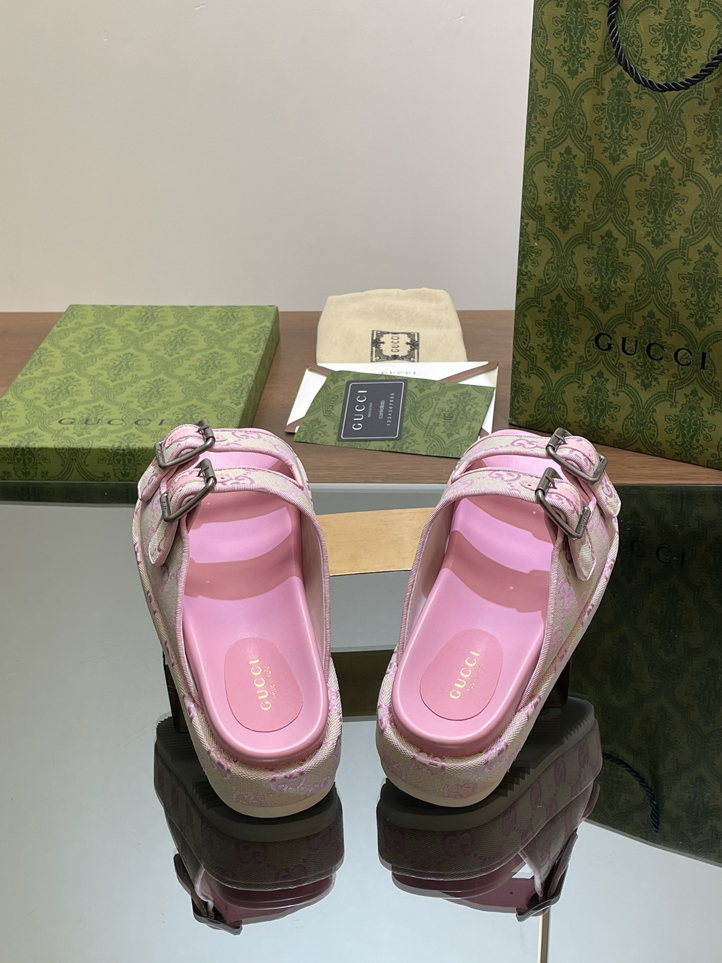 UA Gvc*1 SANDAL WITH DOUBLE G