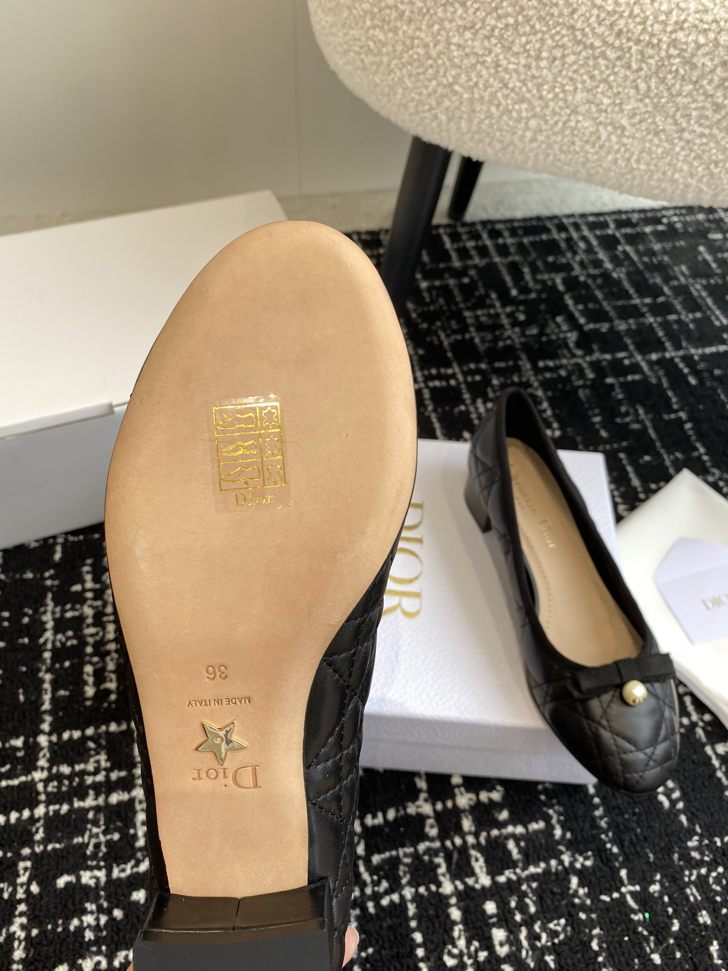UA D10r Ballet Pump Black
