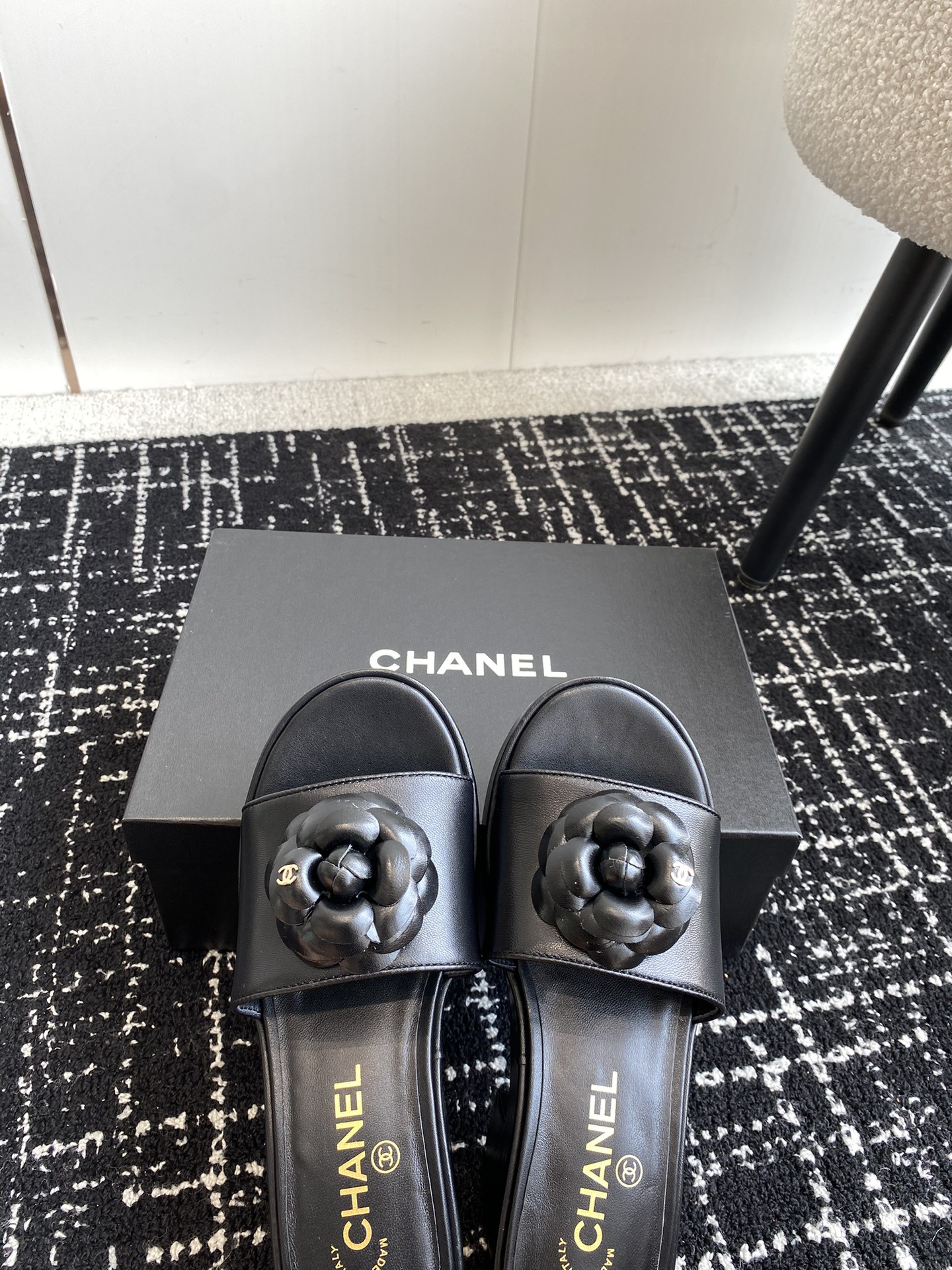 UA Ch**el MULES Platform Heels