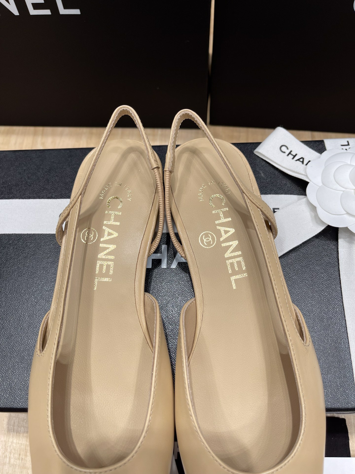 UA Ch**el SLINGBACKS FLAT