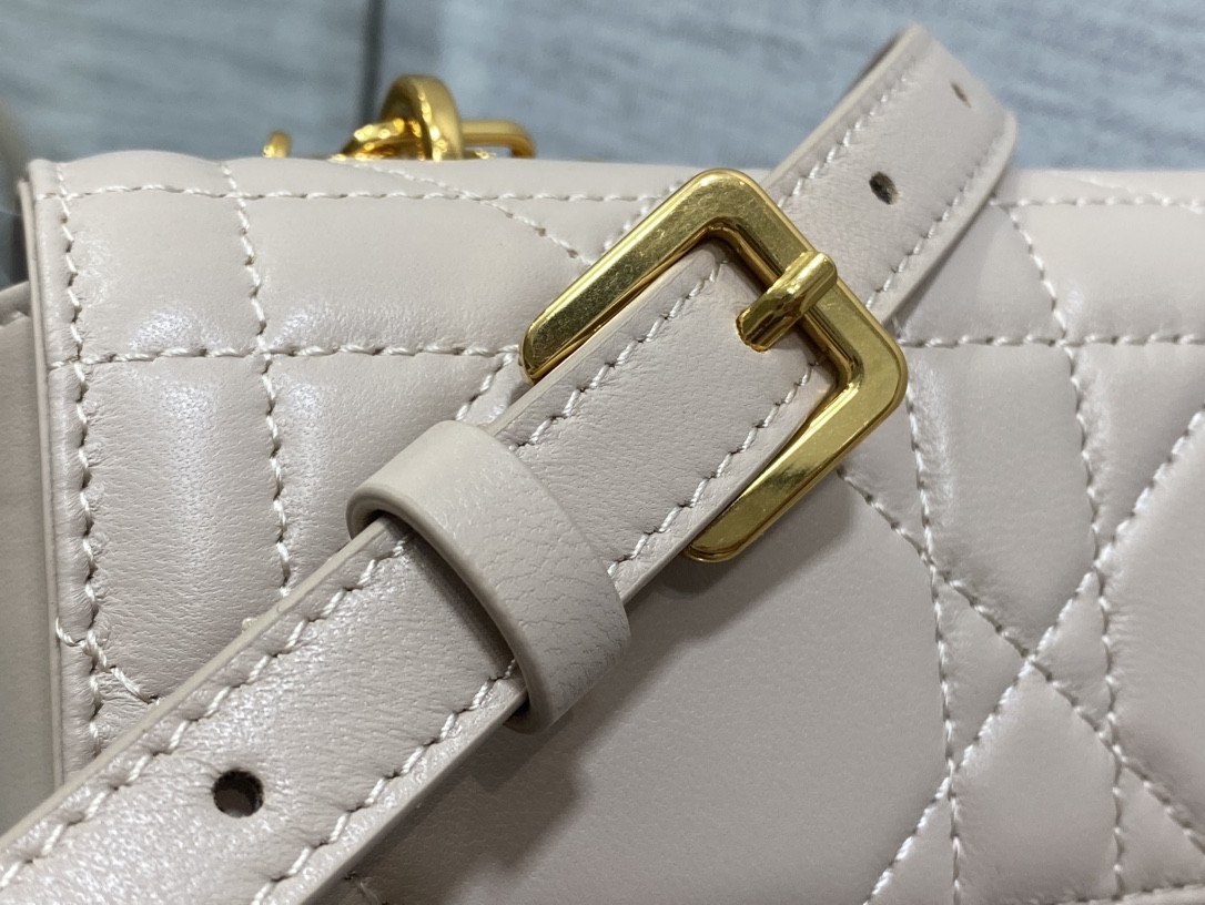 D10r Mini D10r Ange Bag Pink Macrocannage Calfskin 20 x 12 x 5 cm