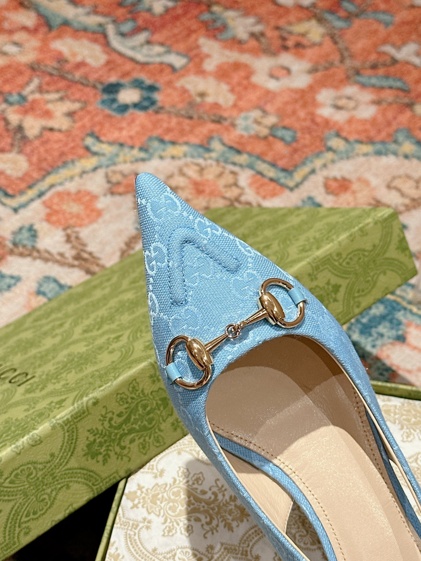 UA Gvc*1 HORSEBIT SLINGBACK PUMP LOW HEEL