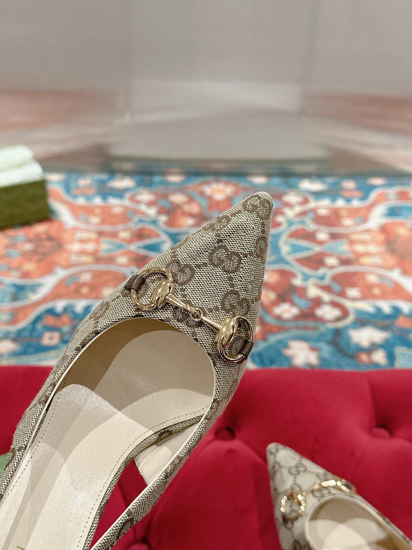 UA Gvc*1 HORSEBIT SLINGBACK PUMP HIGH HEEL