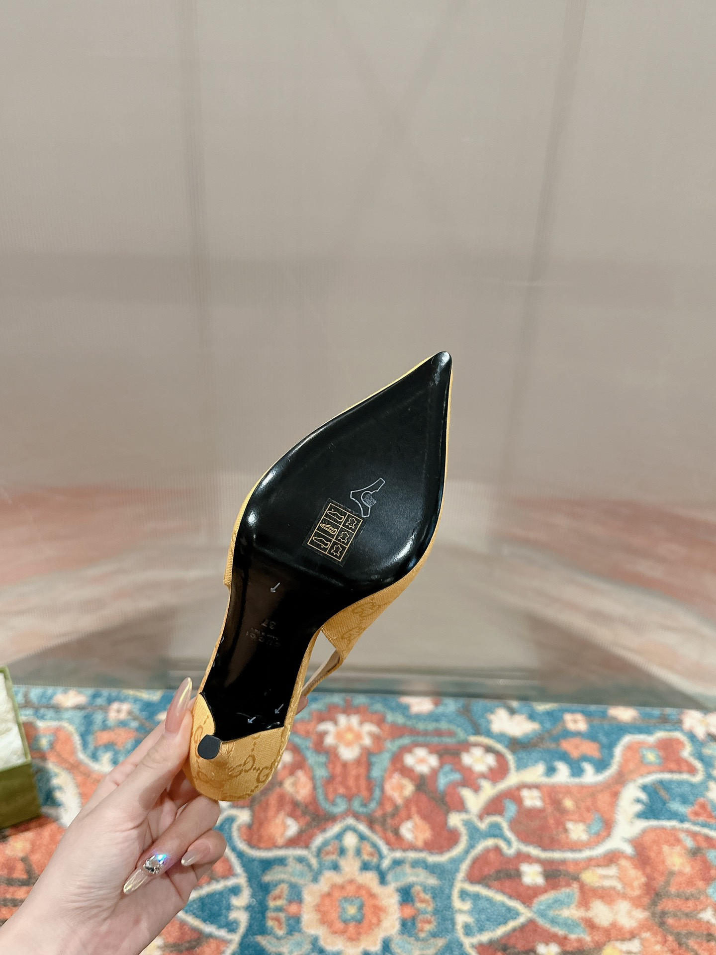 UA Gvc*1 HORSEBIT SLINGBACK PUMP HIGH HEEL