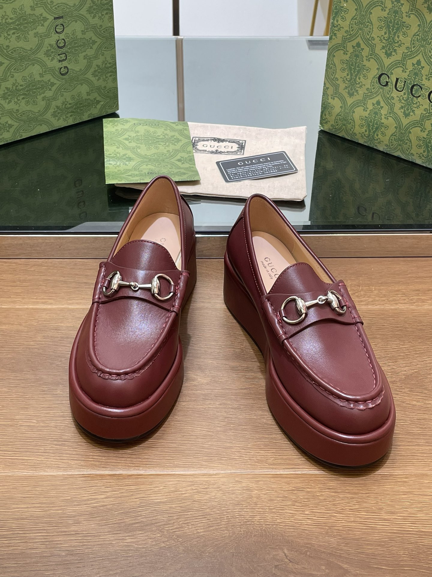 UA Gvc*1 HORSEBIT WEDGE LOAFER