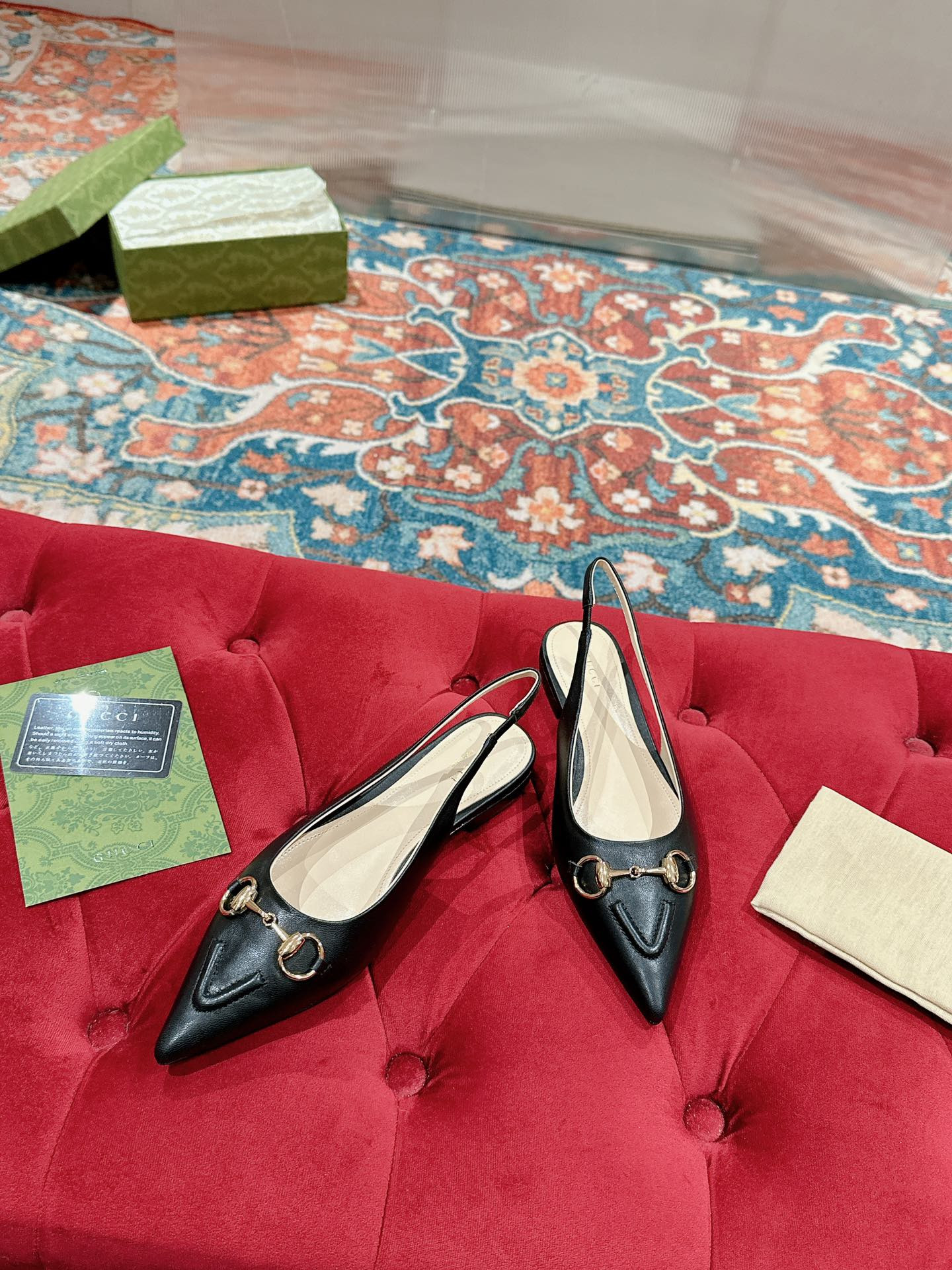 UA Gvc*1 HORSEBIT SLINGBACK FLAT