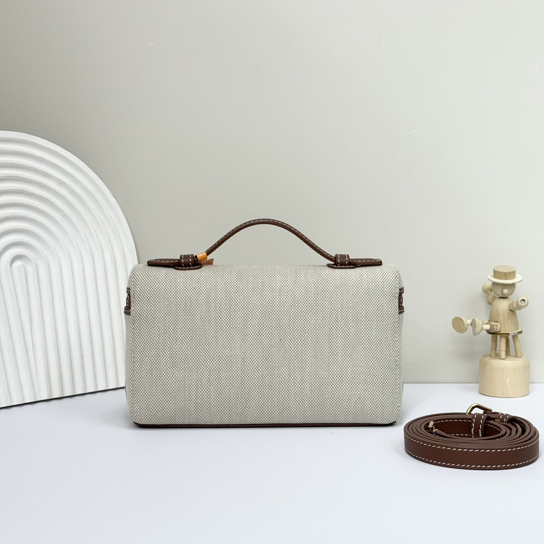 L0r0 P1ana Extra Pocket L19 Cotton, Linen 11 x 19 x 6.5 cm