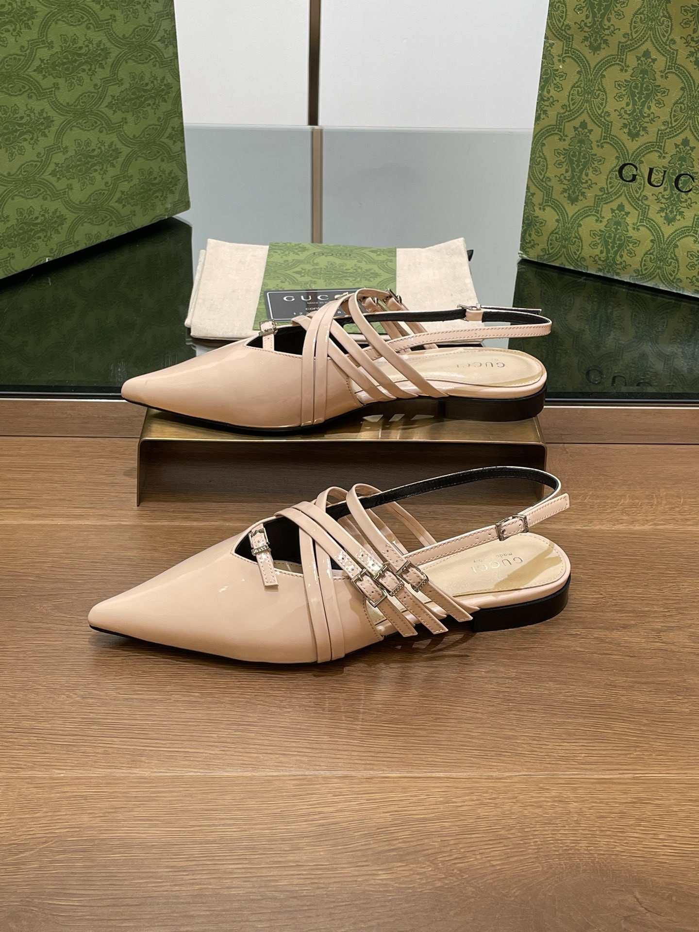 UA Gvc*1 Strappy Ballet Flat