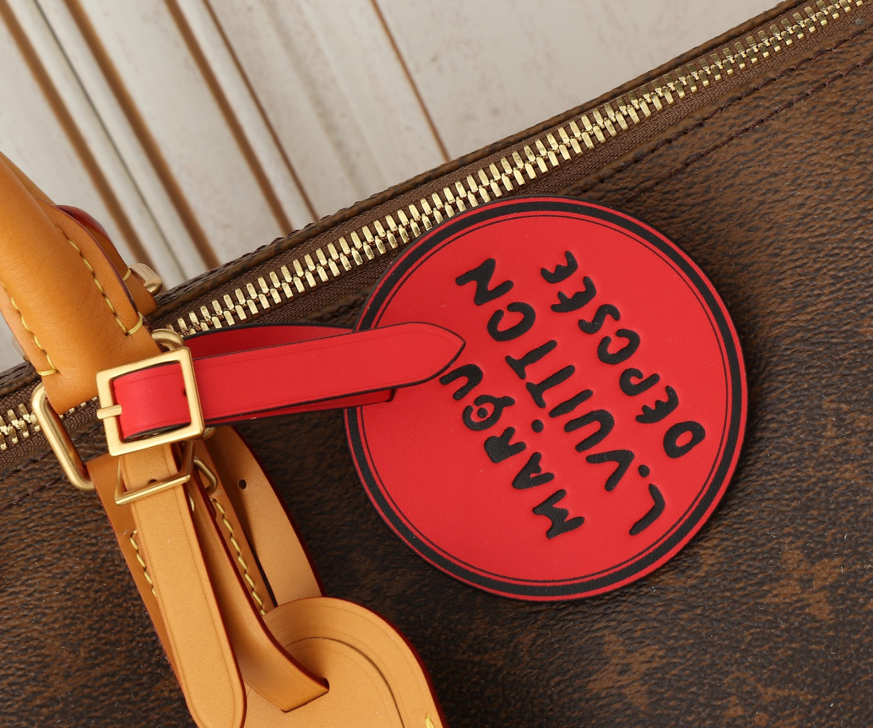 LV Keepall Bandoulière 50 24SS Marque L.Vvtt0n Déposée M11541 50x29x23CM