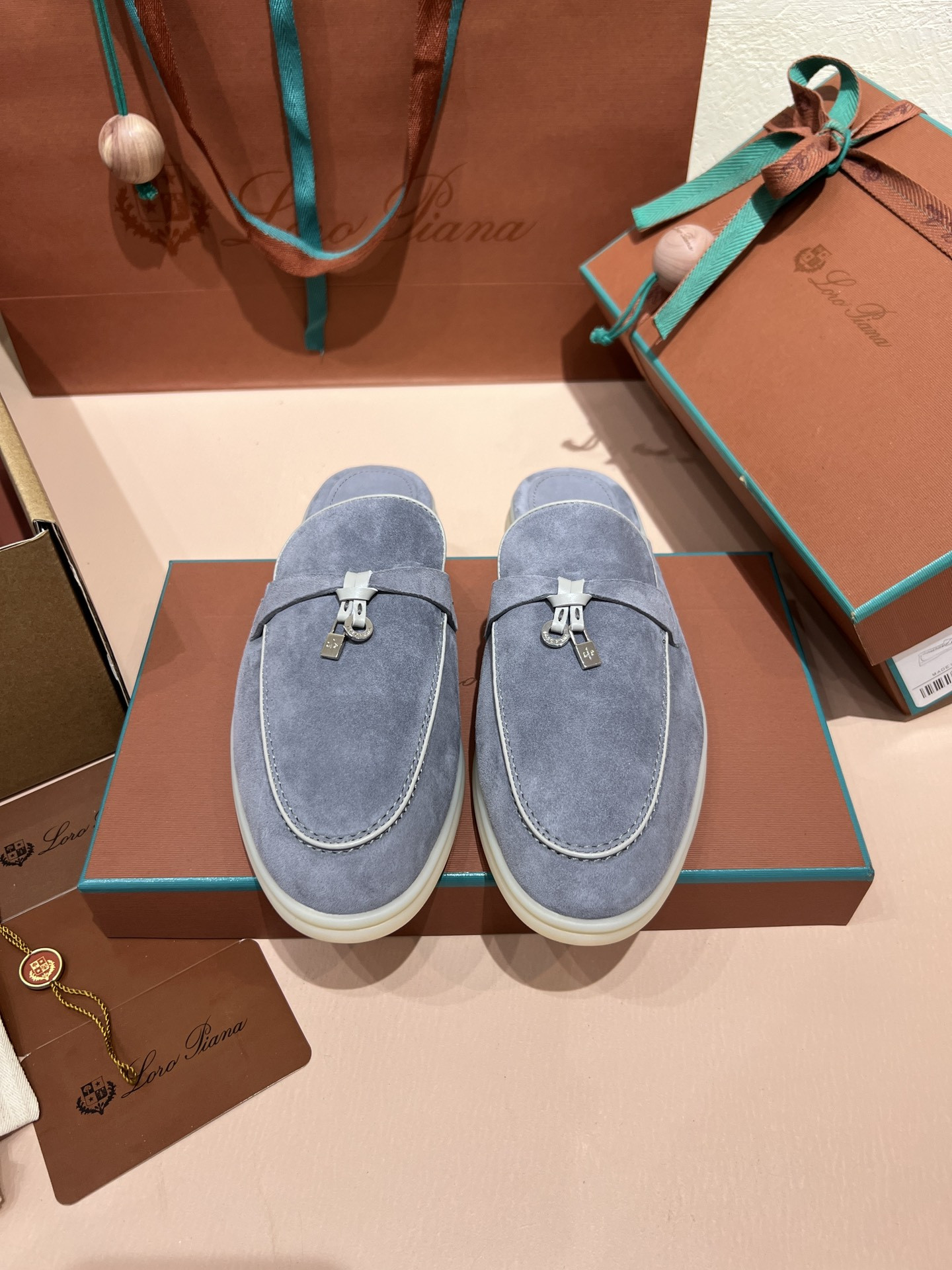 UA L0r0 P1ana Babouche Charms Walk Loafers