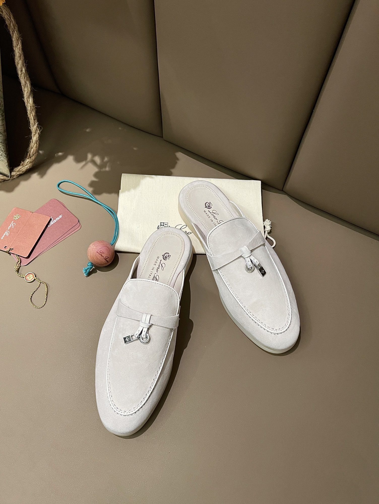 UA L0r0 P1ana Babouche Charms Walk Loafers