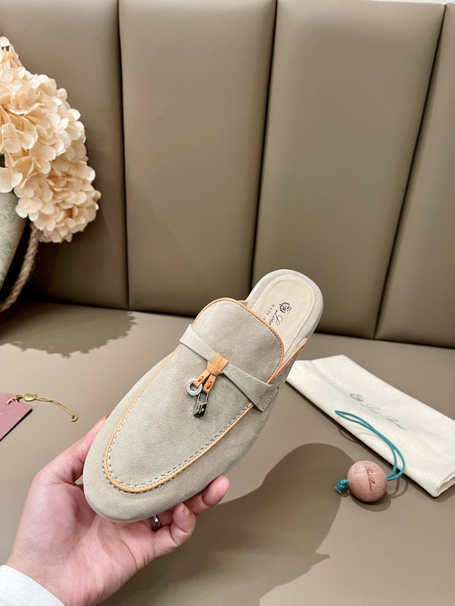 UA L0r0 P1ana Babouche Charms Walk Loafers