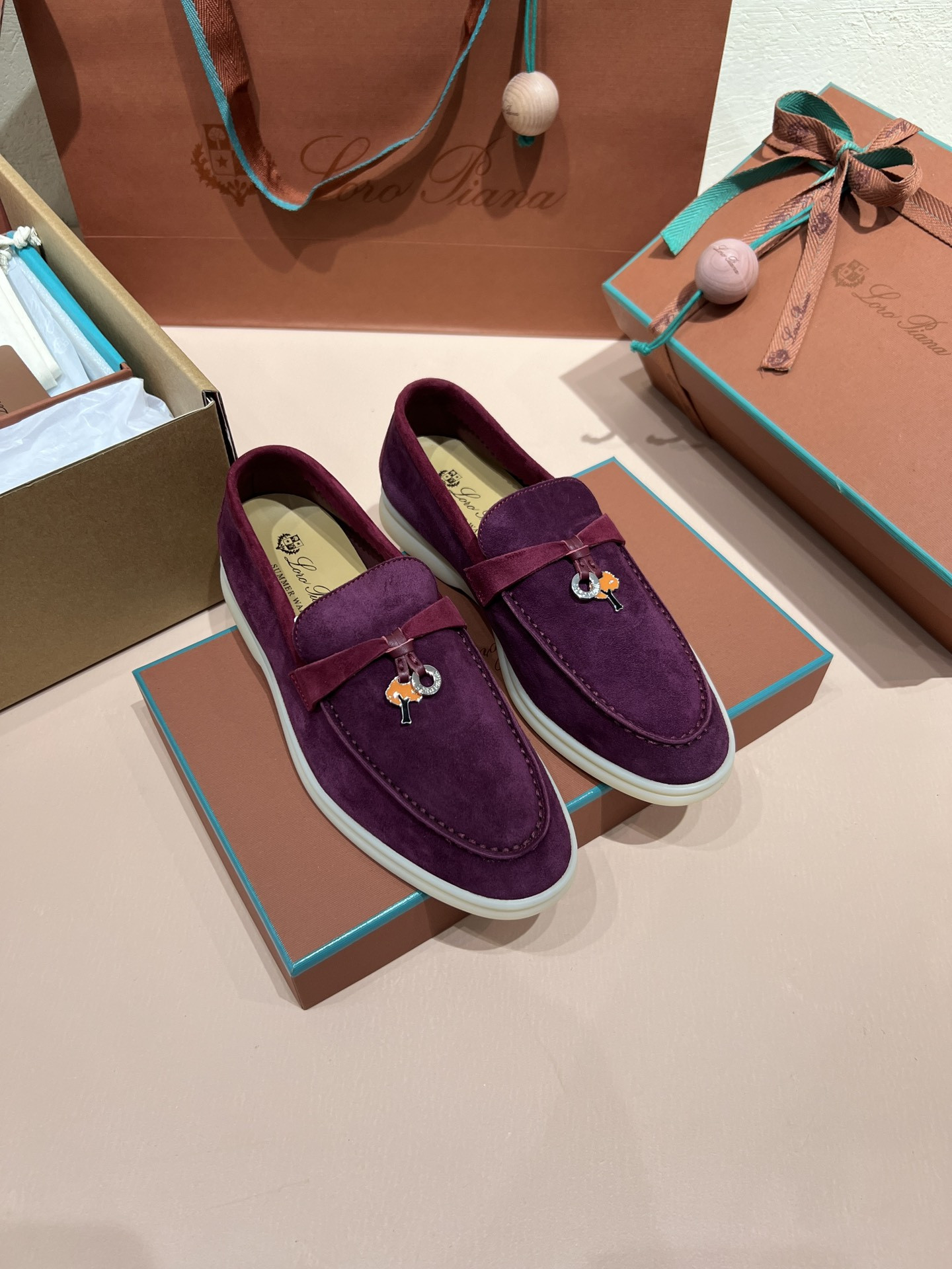 UA L0r0 P1ana Summer Charms Walk Loafers