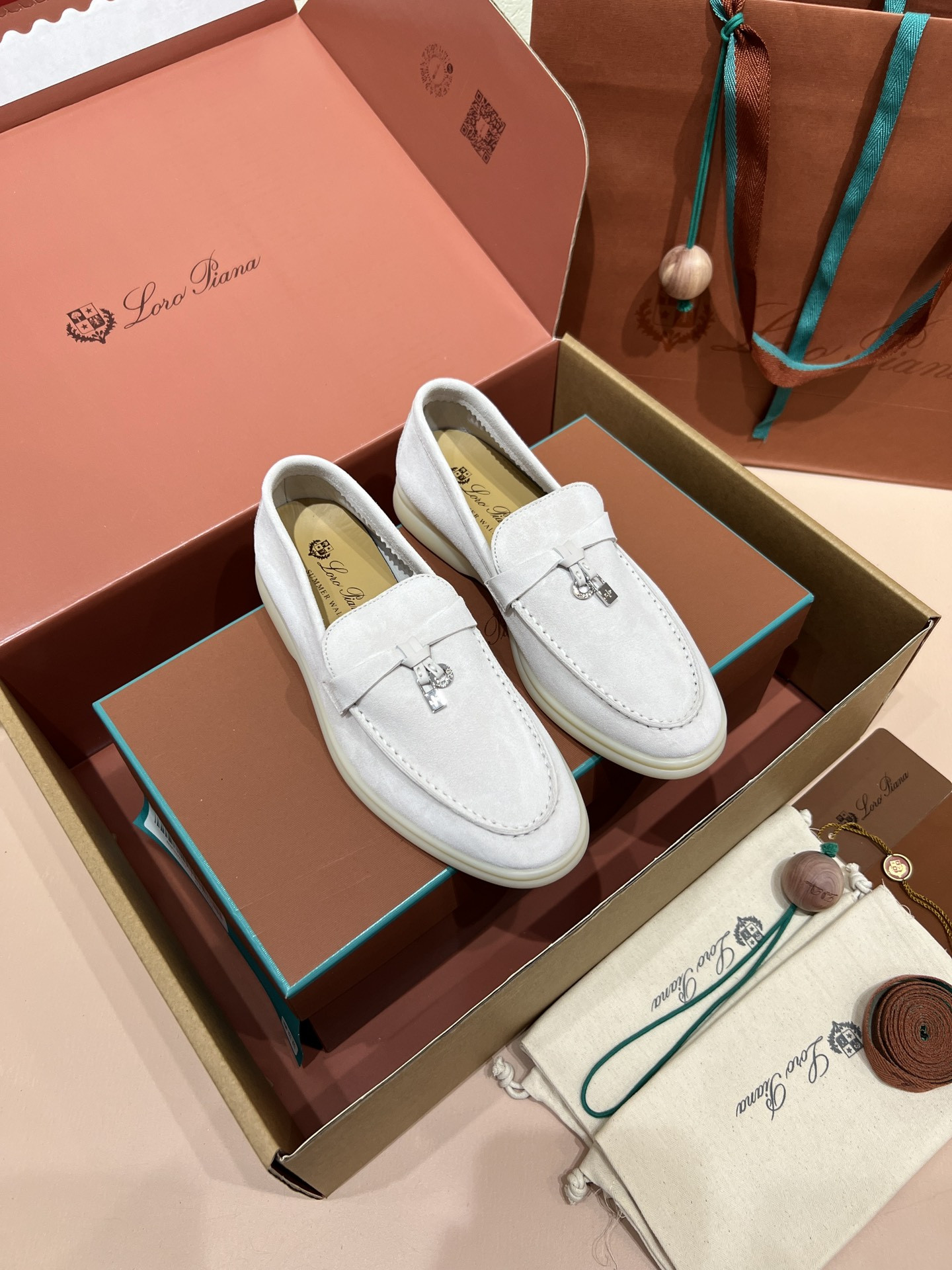 UA L0r0 P1ana Summer Charms Walk Loafers