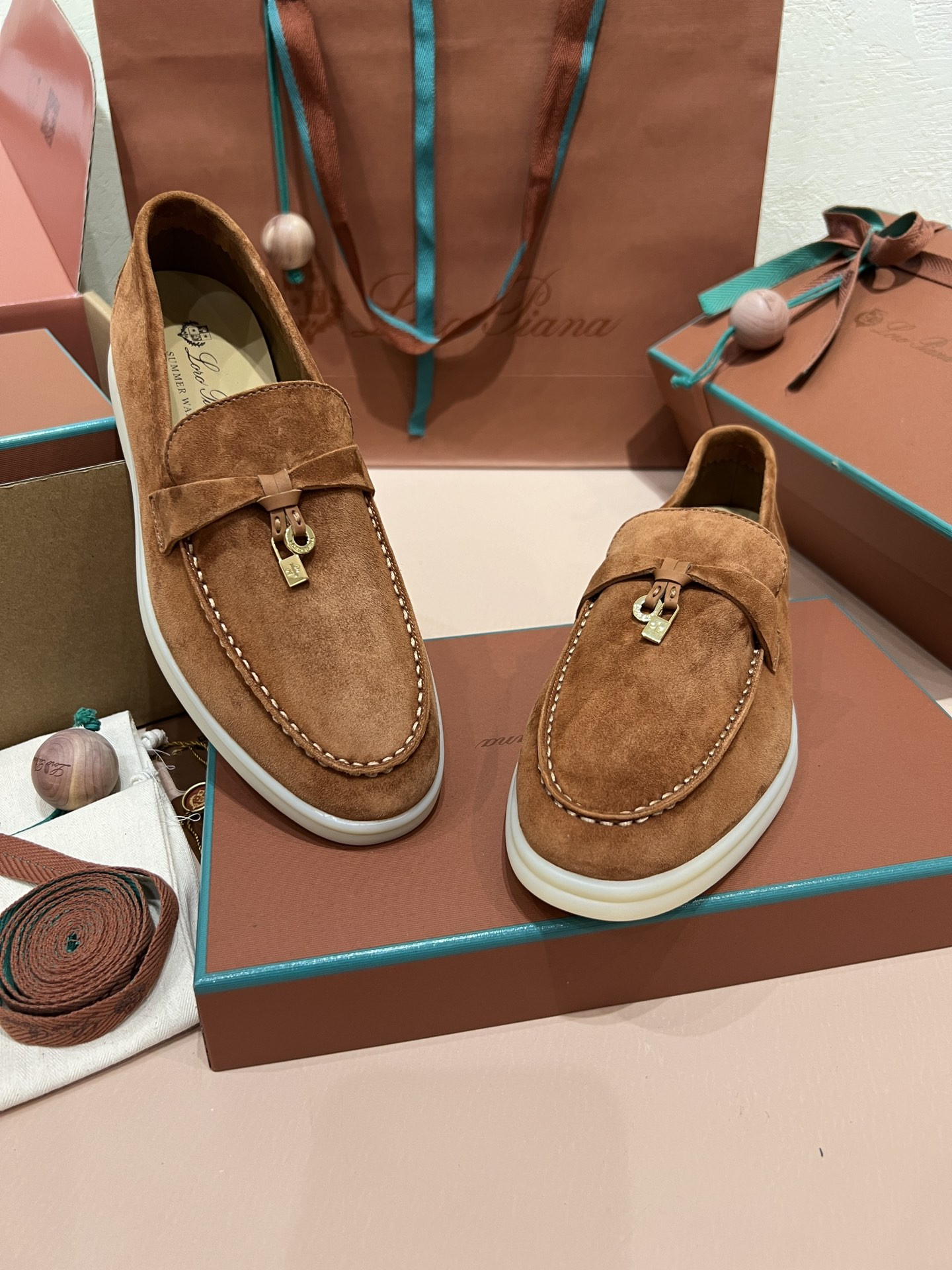 UA L0r0 P1ana Summer Charms Walk Loafers