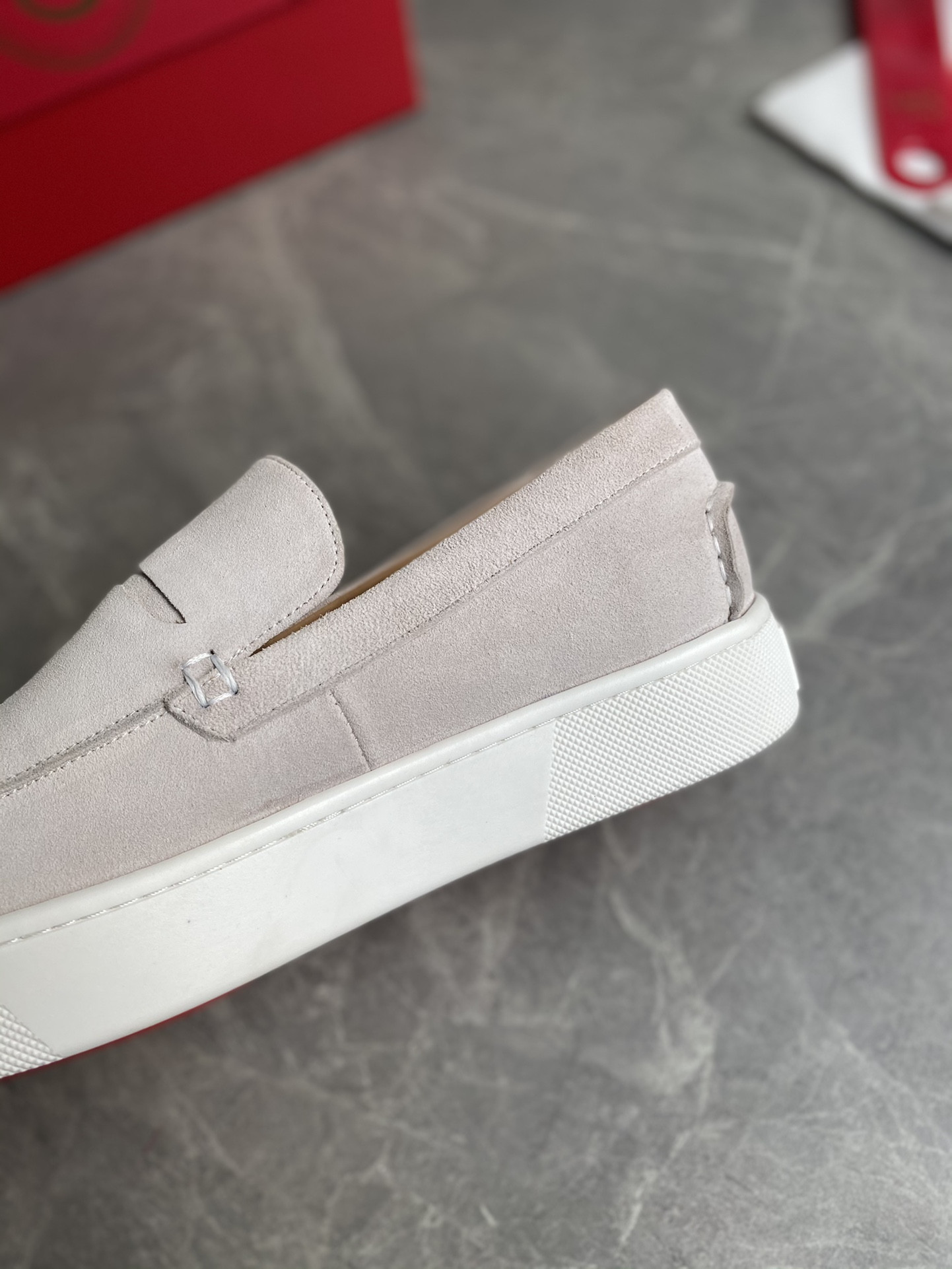 UA Chr1st1an Louboutin thick-soled loafers