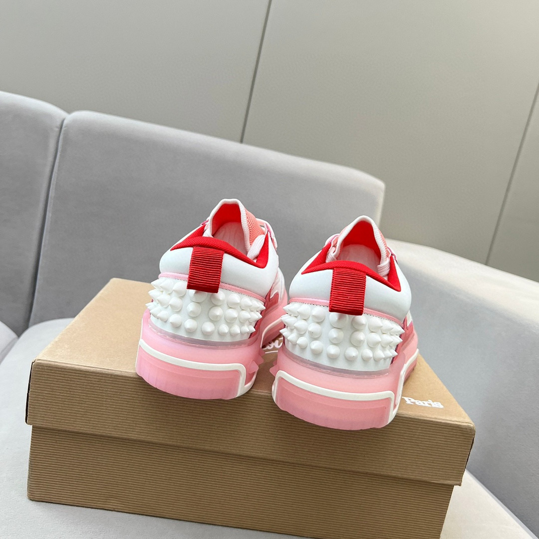 UA Chr1st1an Louboutin 2024 [New]ASTROLOUBI Unisex Thick-Soled Sneakers