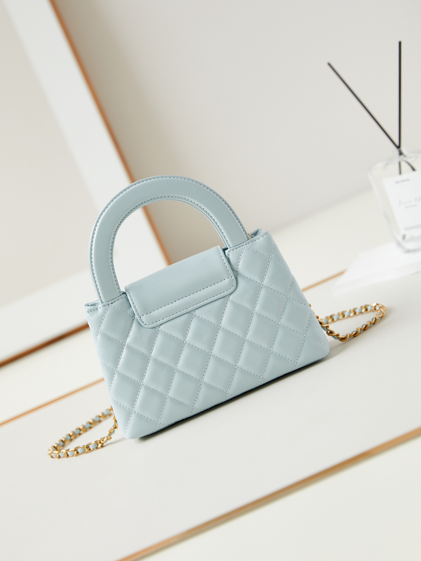 Ch**el 23K Kelly 19x13x7cm