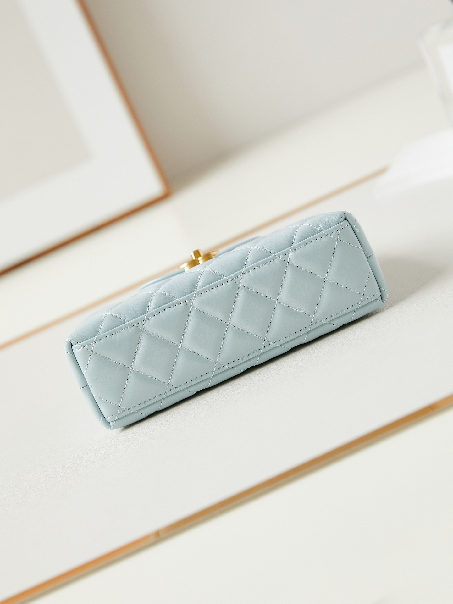 Ch**el 23K Kelly 19x13x7cm