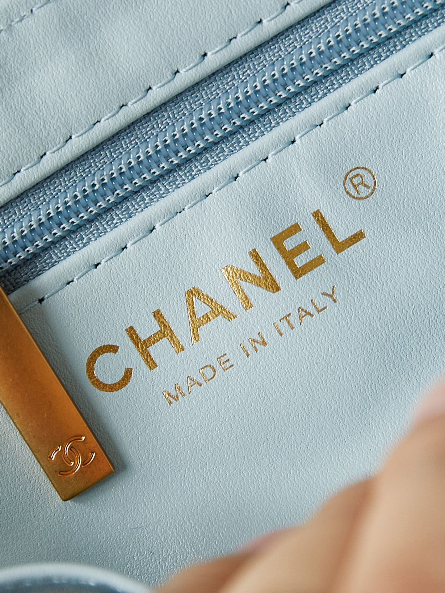 Ch**el 23K Kelly 19x13x7cm