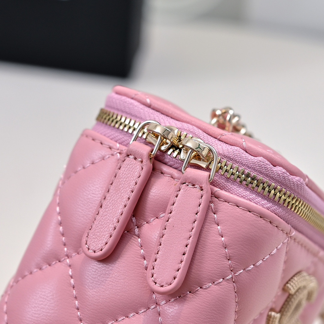 Ch**el Small Vanity with Chain 8.5x11x7cm