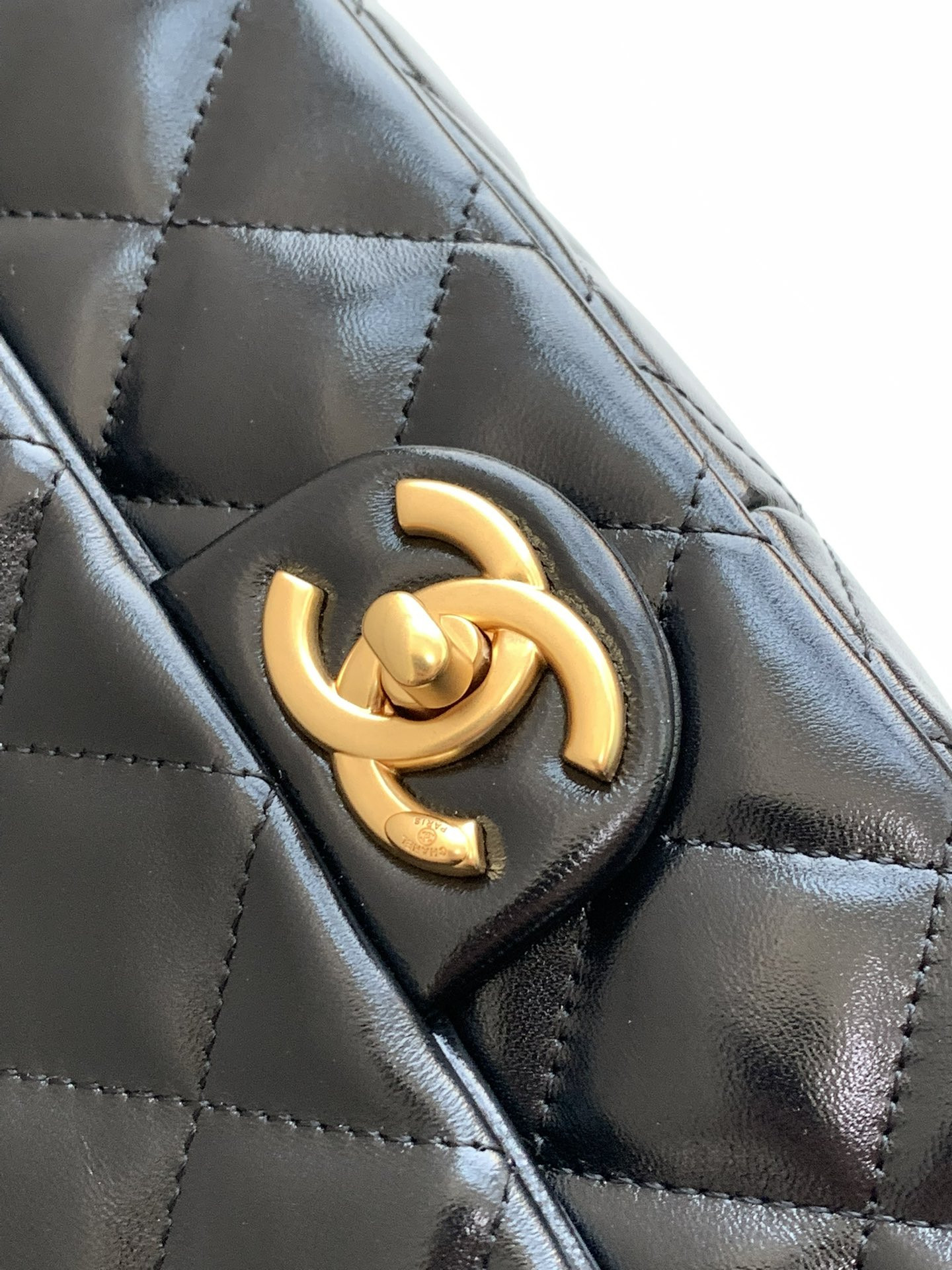 Ch**el Baguette Clutch 38x18x4cm