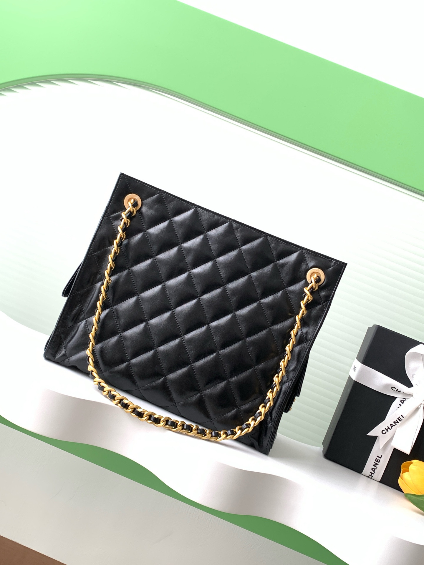 Ch**el shopping bag hobo 26x31x13cm