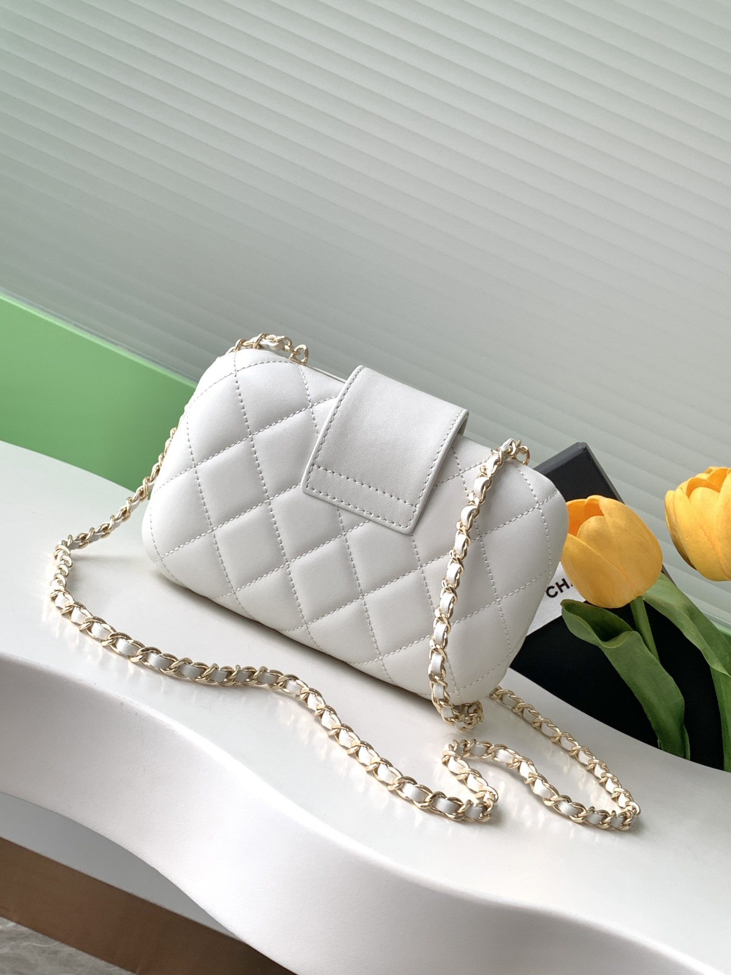 Ch**el Clip Bag 13x18x5cm