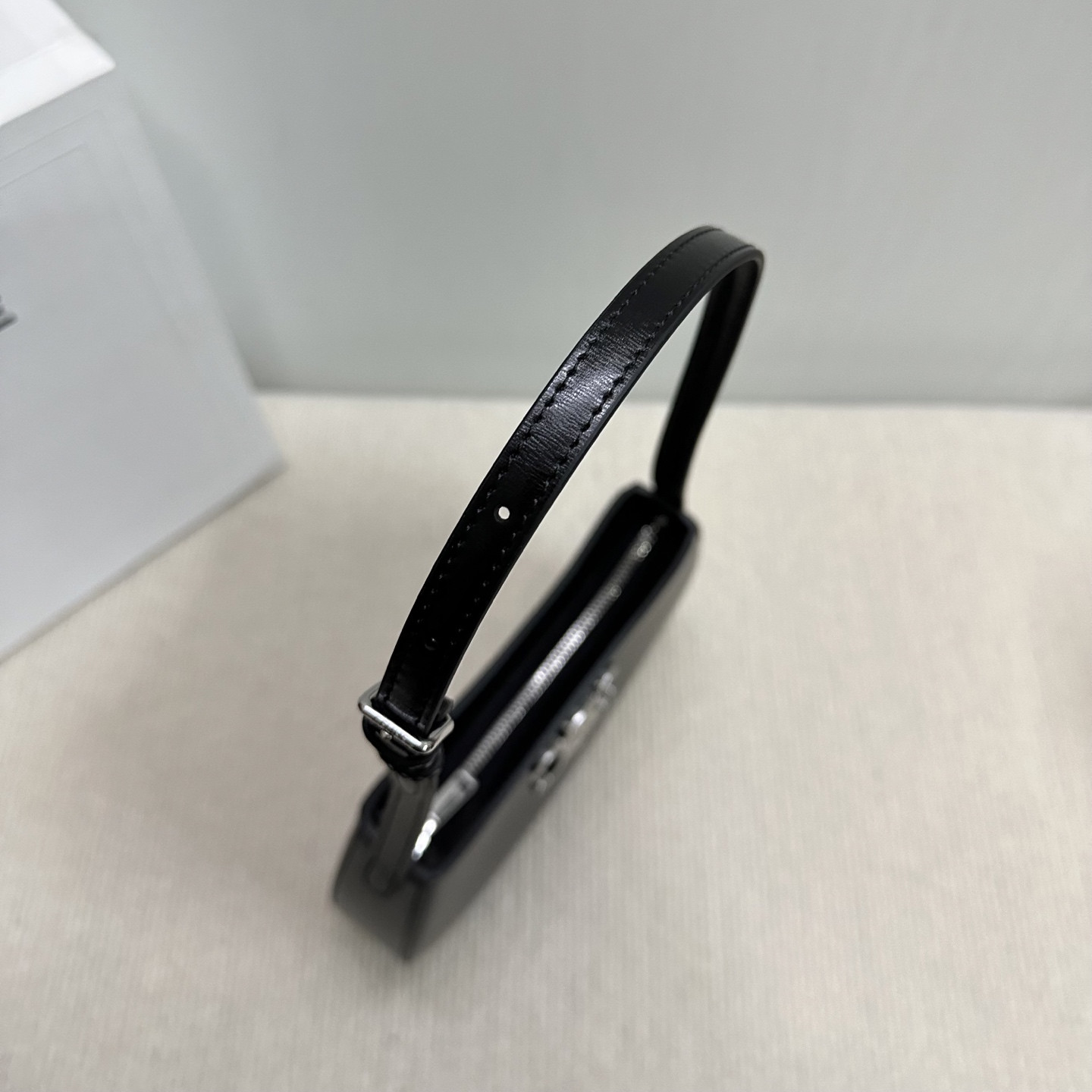 Ce1i*e MEDIUM TILLY BAG in shiny calfskin 22x13.5x4cm