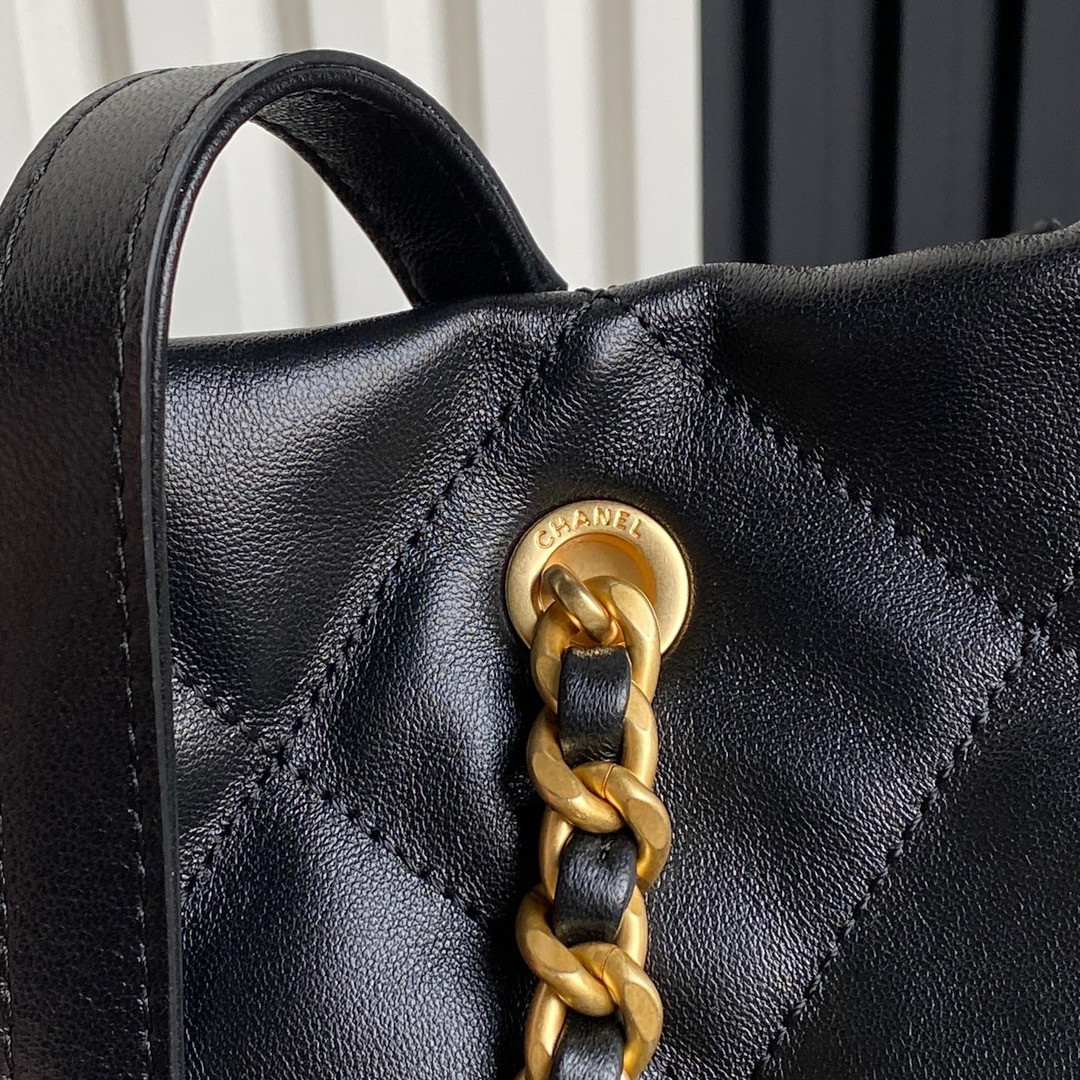 Ch**el 25C Shopping Tote Handbag 34x36x12cm