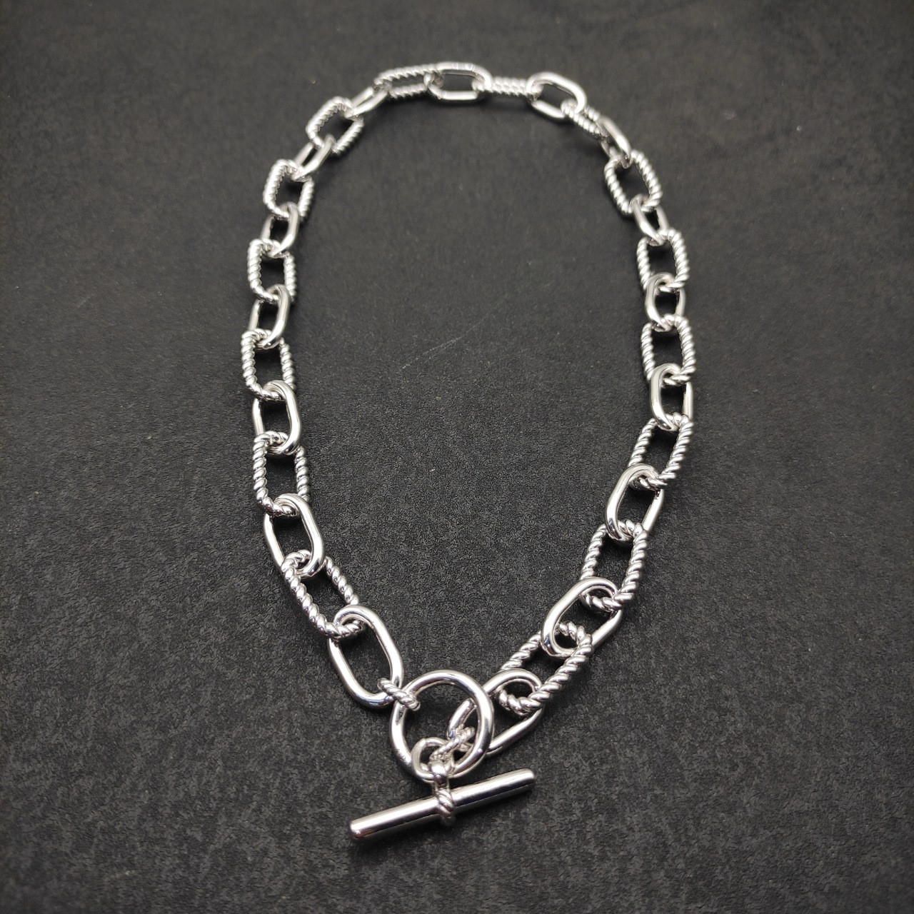 David Yurman 11mm buttonhole necklace(Chain length 48cm)