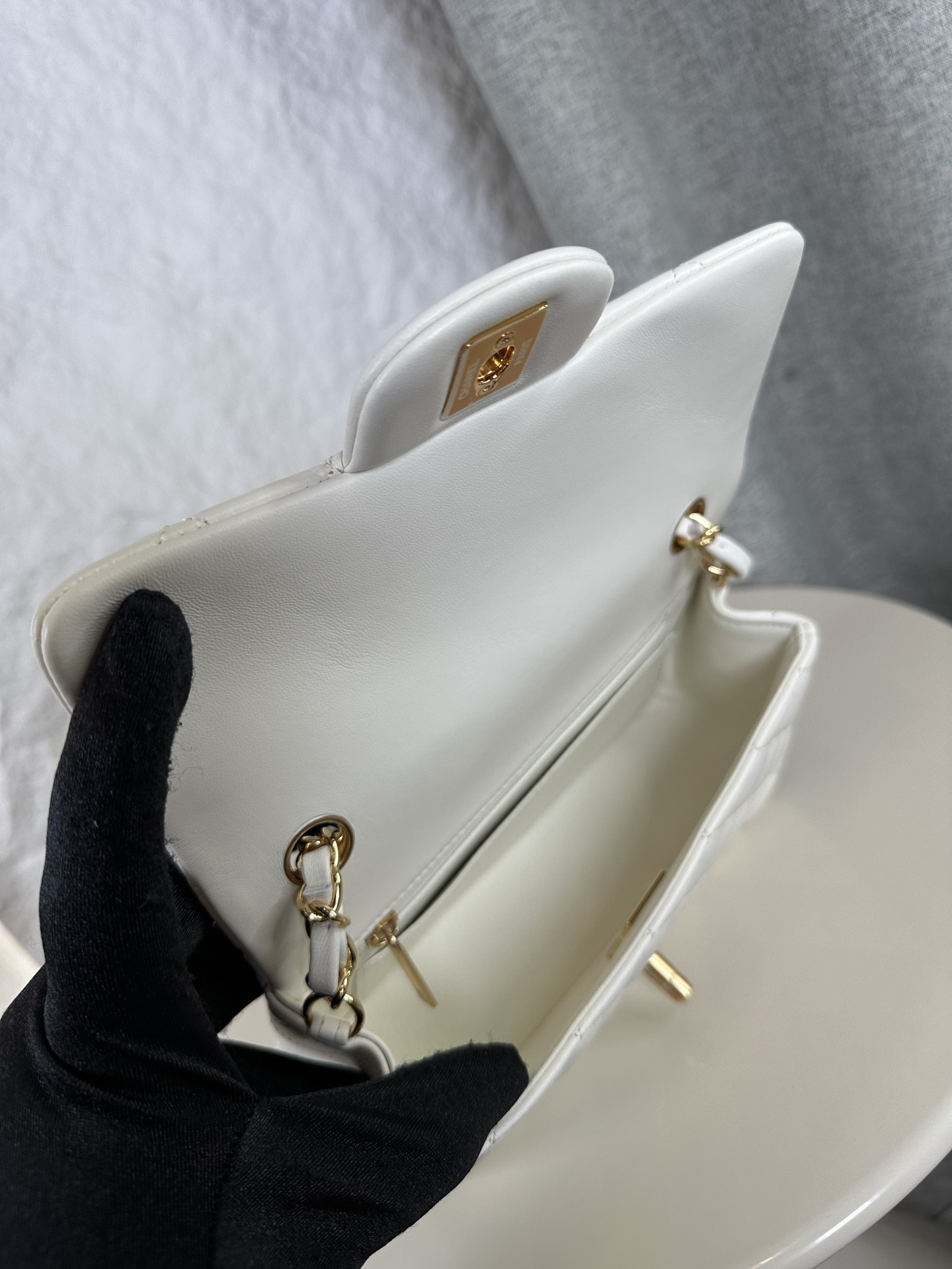 Ch**el Mini Flap Bag 20x12x6cm