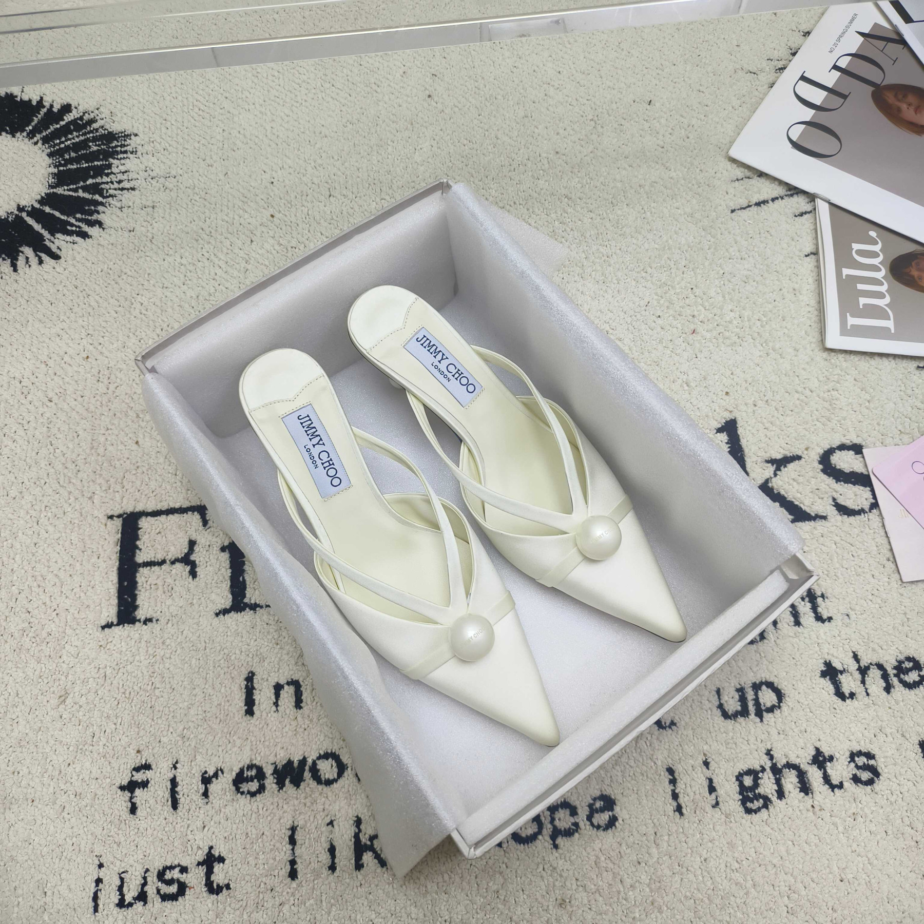 UA J1m*y Ch00 Sana Mule 5.5cm