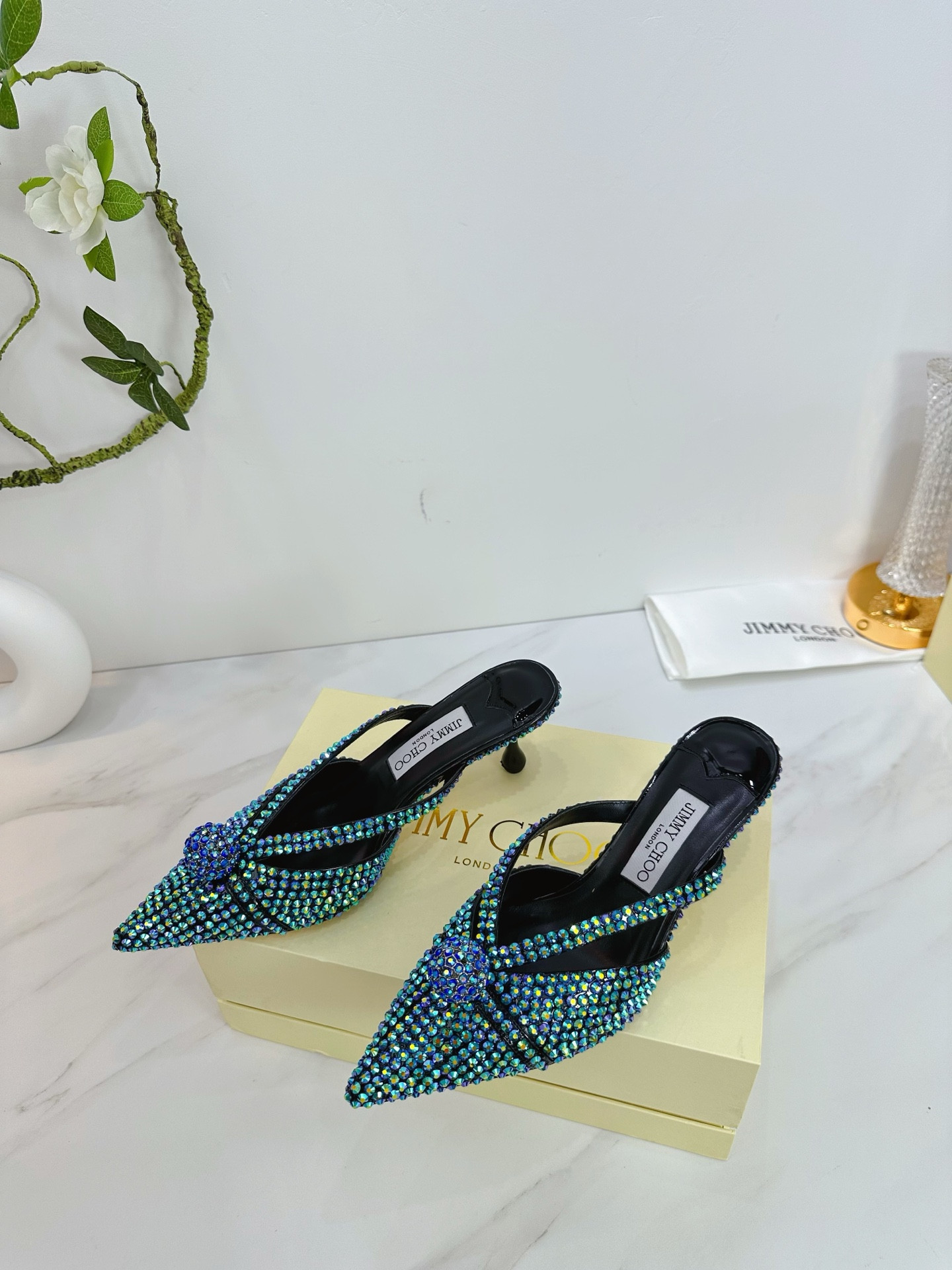 UA J1m*y Ch00 Sana Mule 6.5cm