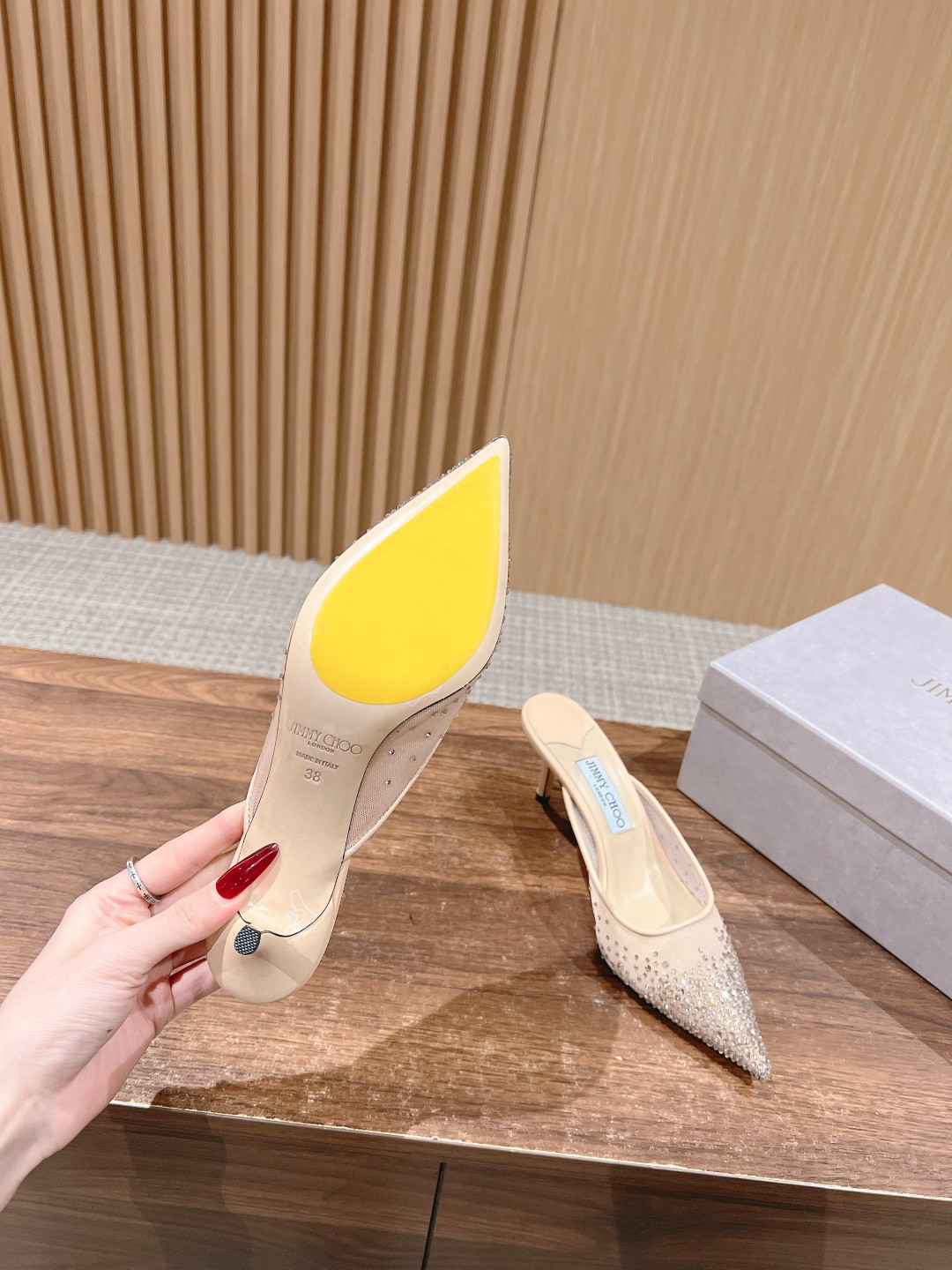 UA J1m*y Ch00 Vivi Mules 6.5cm